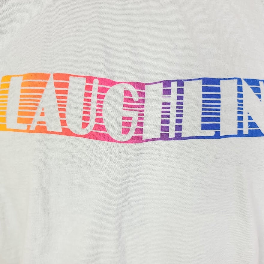Laughlin Nevada T-Shirt Vintage 80s Travel Southwest Rainbow Mens Size Small - Image 2