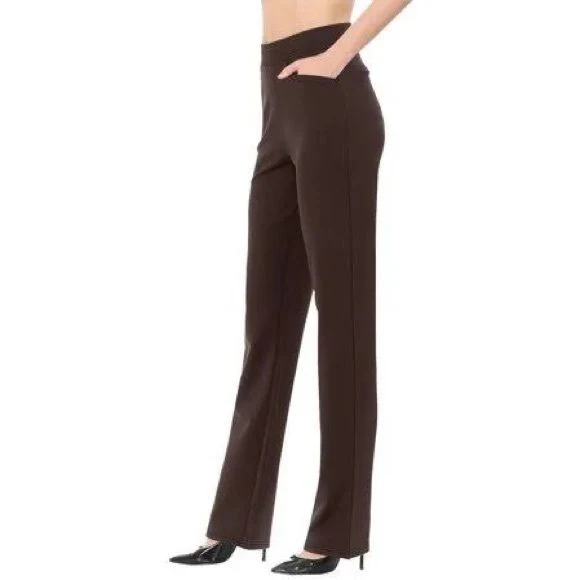 “laura” Slacks Dress Trouser Vintage Pants Womens Brown Size 6 by Chaiken Profile - Image 13