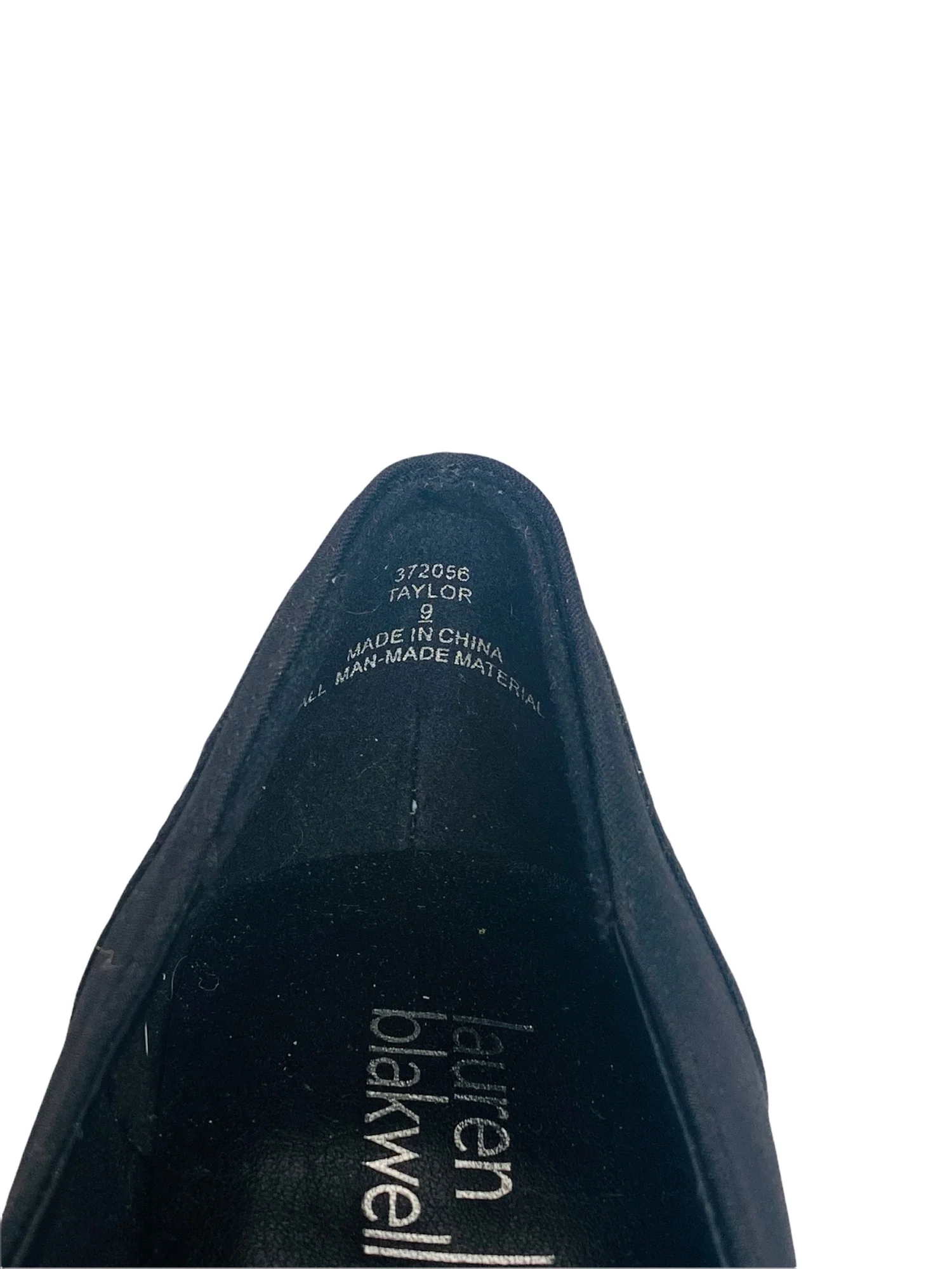 Lauren Blackwell Womens Black Heels Two Toned Career Wear Taylor Black by Lauren Blackwell - Image 6