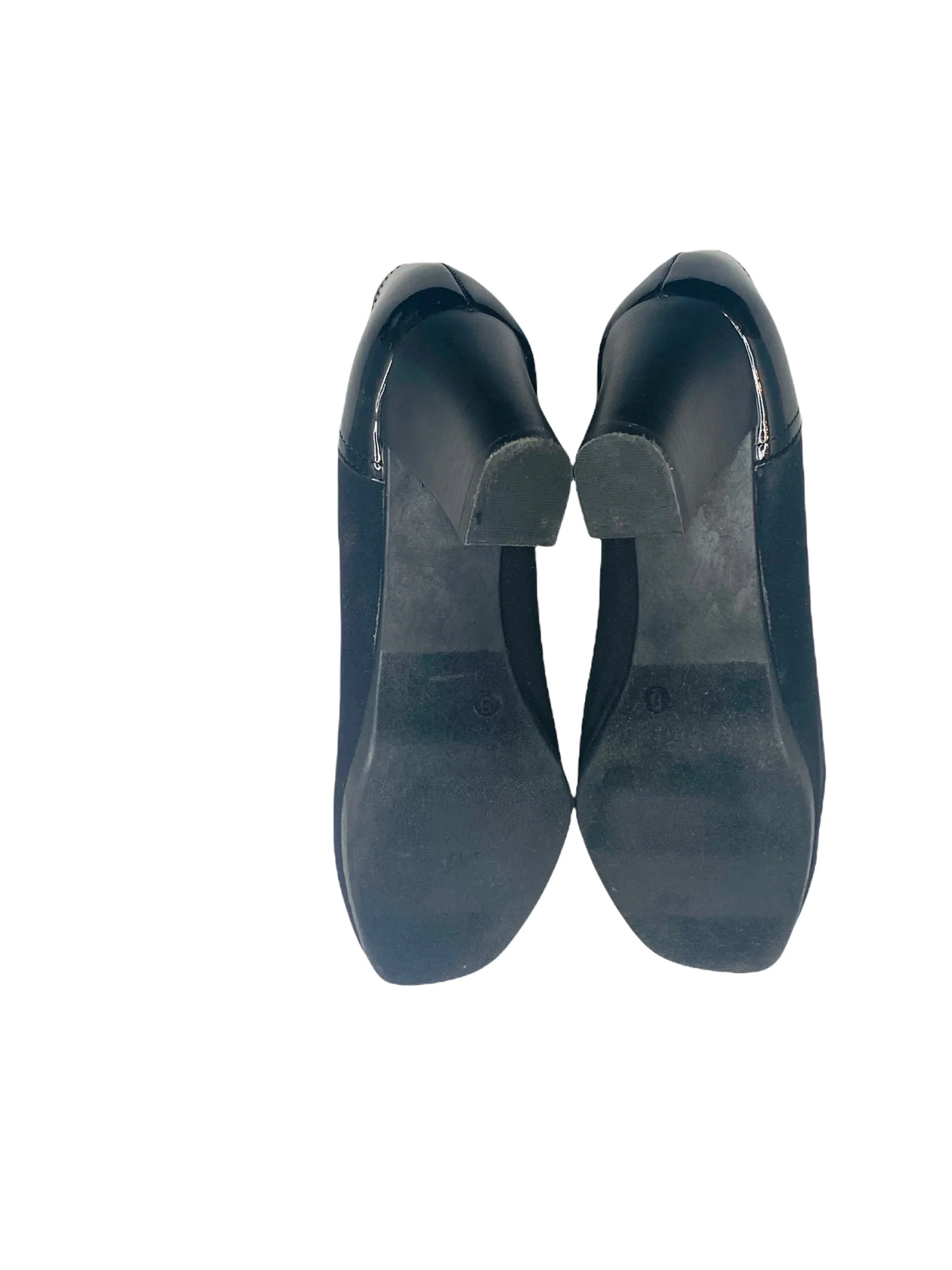 Lauren Blackwell Womens Black Heels Two Toned Career Wear Taylor Black by Lauren Blackwell - Image 7