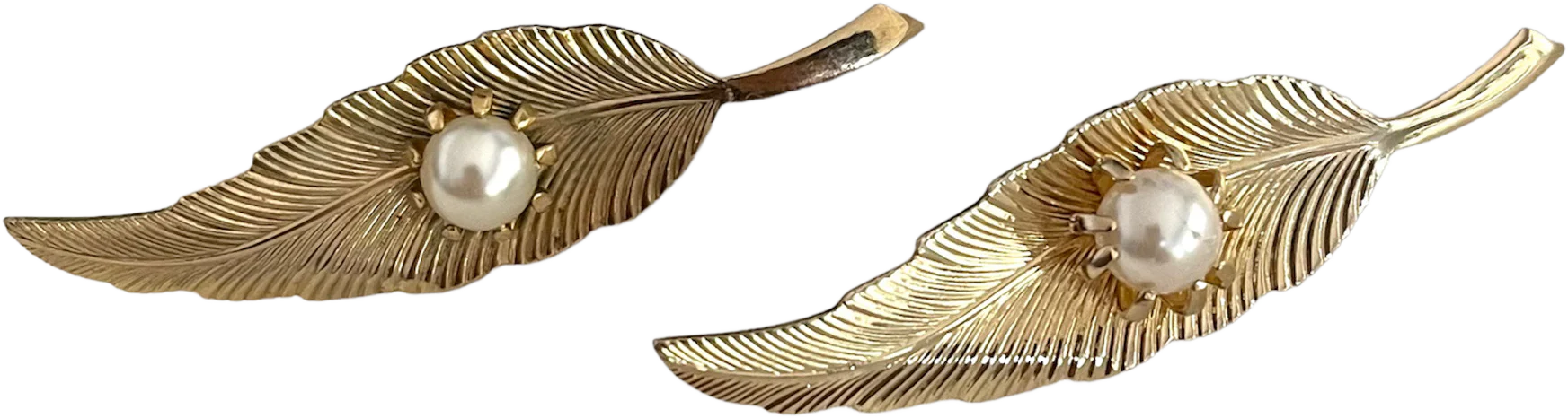 Leaf Shaped Brooch