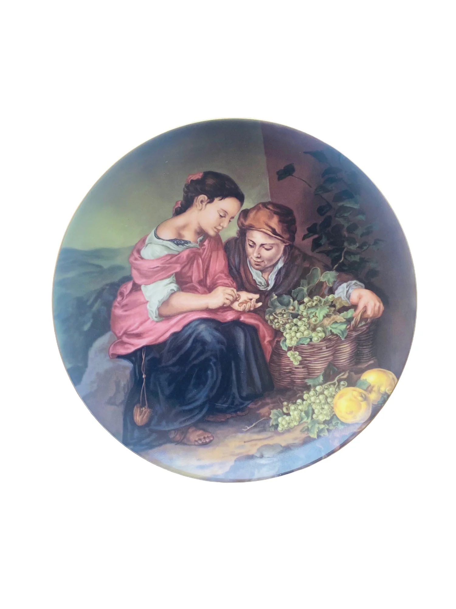 Lg Images Porcelaine Plate The Little Fruit Seller Painting by Bartolomé Esteban Murillo by Lg Images Porcelaine By Bartolomé Esteban Murillo - Image 6