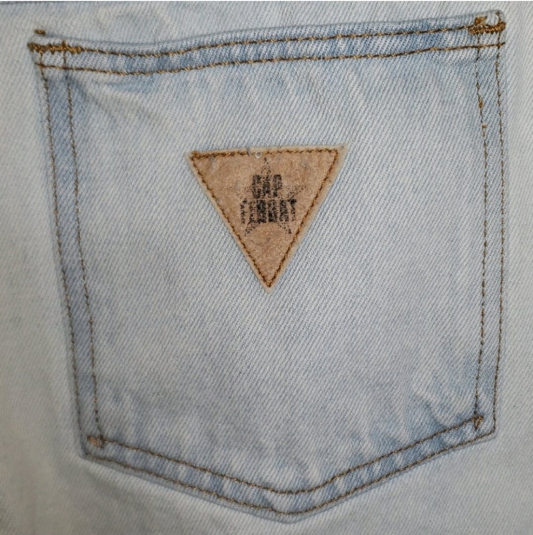 80's High Waist Tapered Jeans by Cap Ferrat - Image 9