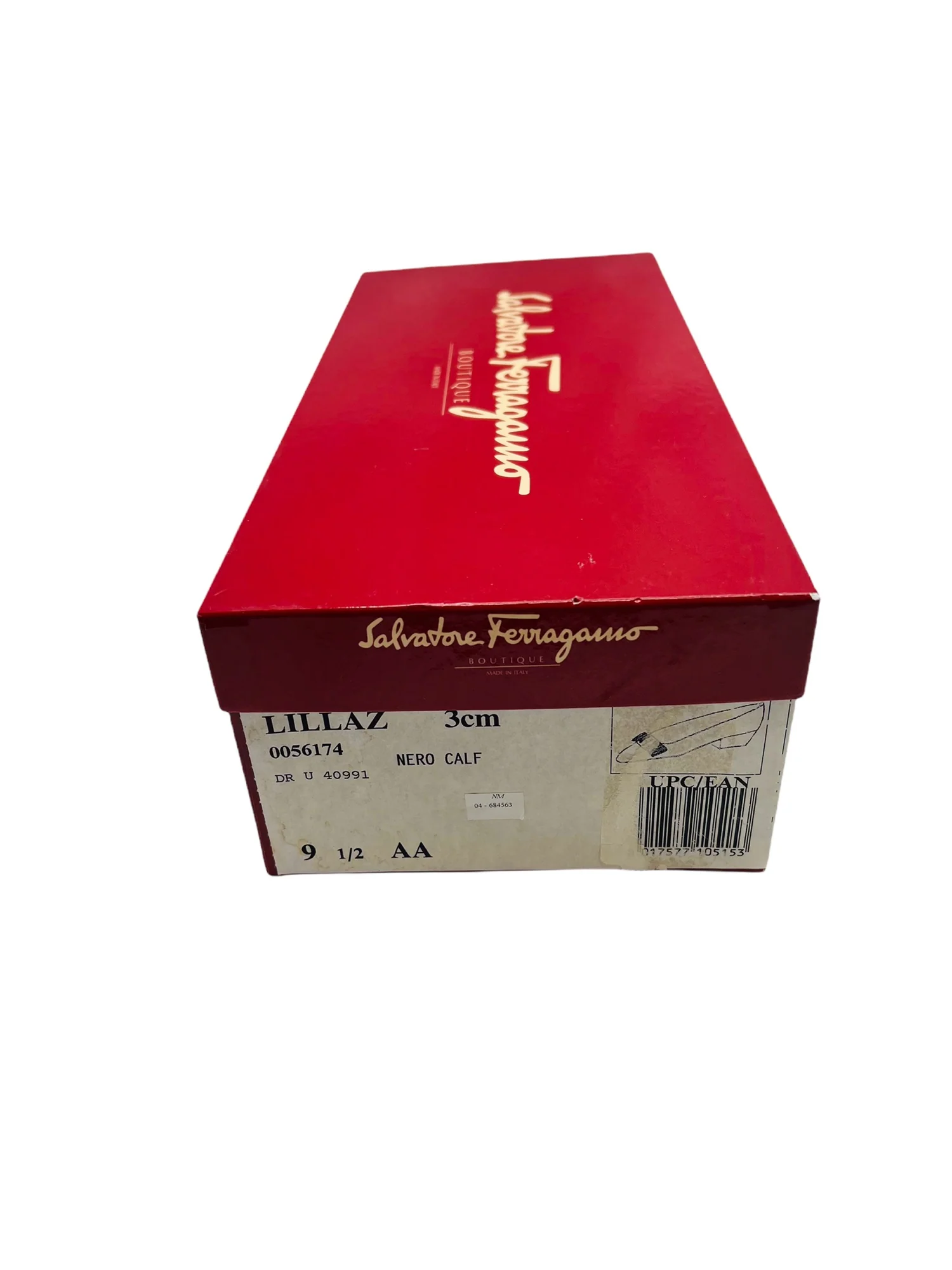 Lillaz Patent Leather Black Pumps with Logo Bows 9. 5aa Box by Salvatore Ferragamo - Image 8