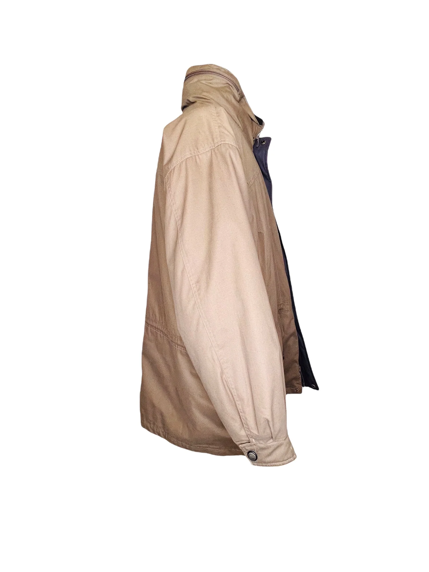 Limited Edition Mens Nylon Jacket Removable Filler Brown Sz Xl by London Fog - Image 5