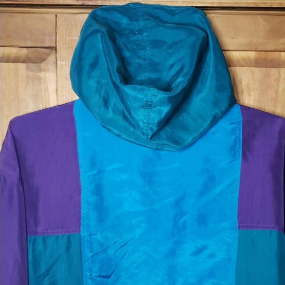 Silk Hooded Windbreaker Jacket by London Fog - Image 12