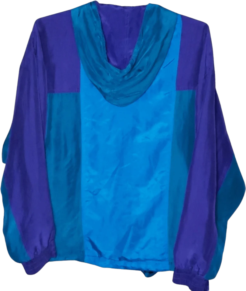 Silk Hooded Windbreaker Jacket by London Fog - Image 2