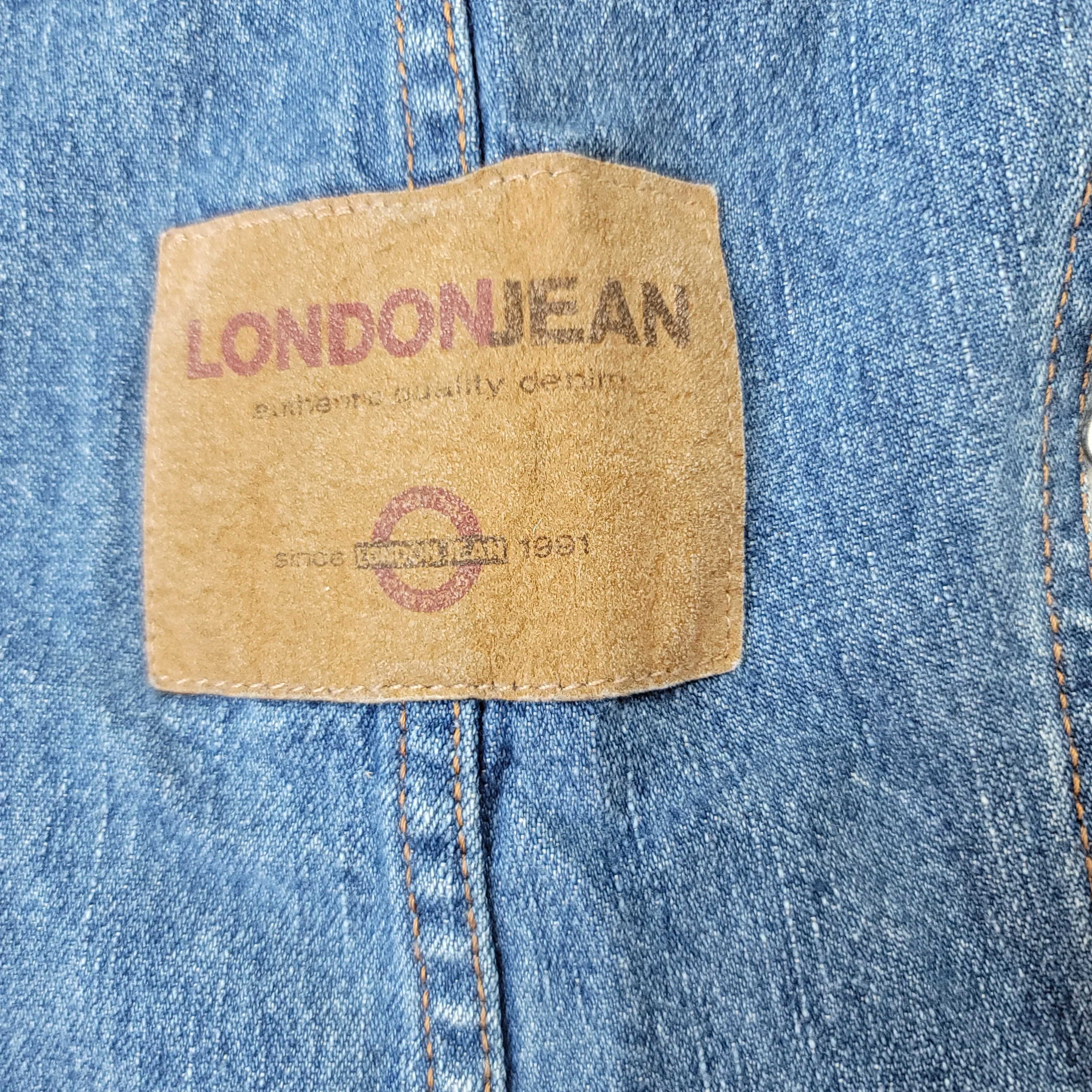 Londonjean Blue Jean Denim Bib Overalls Women Med By London Jean - Image 7