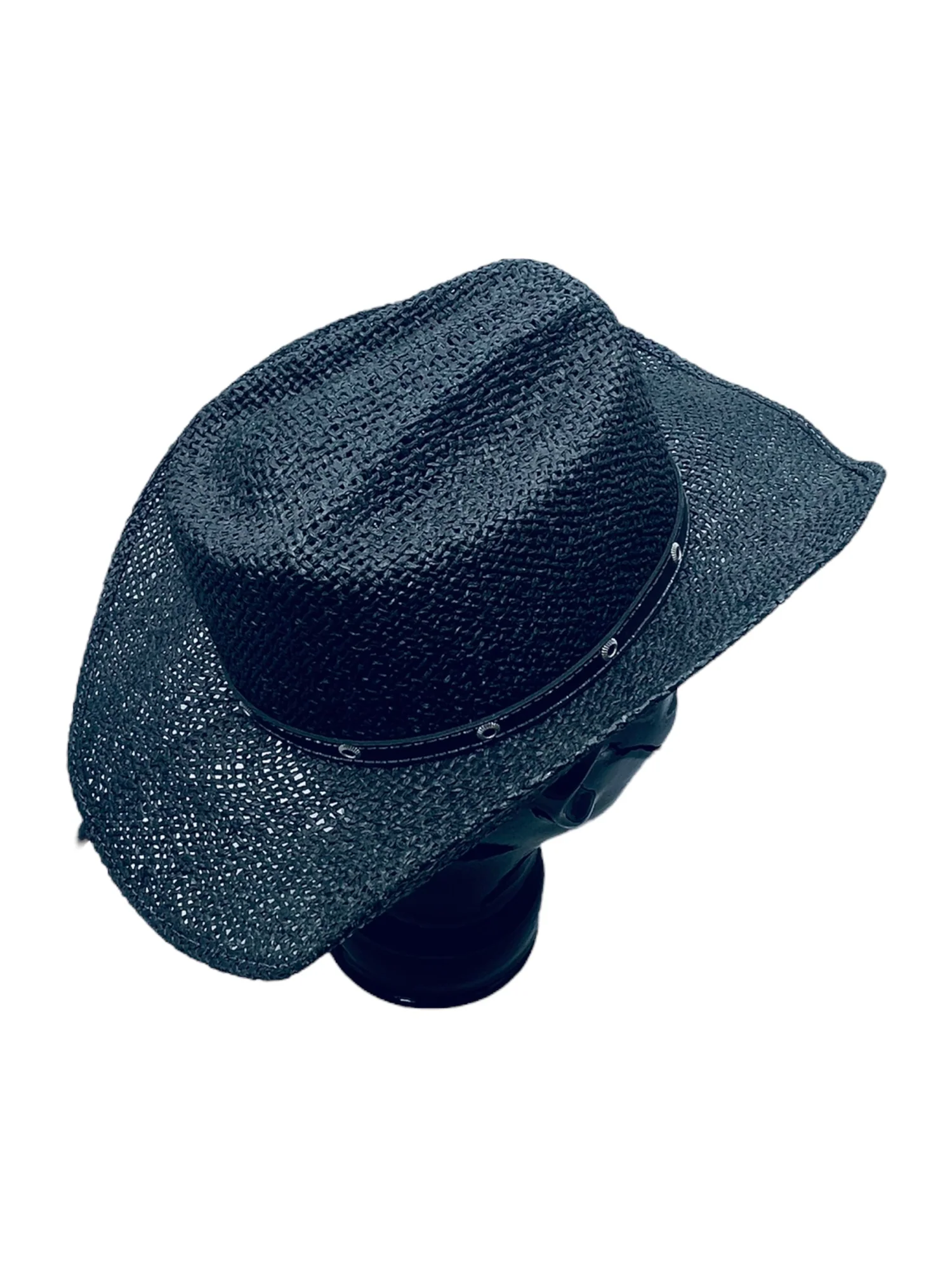 Loom Explorer Black Hand Painted Unisex Explorer Hat Size 6 3/4 by Tombstone - Image 5