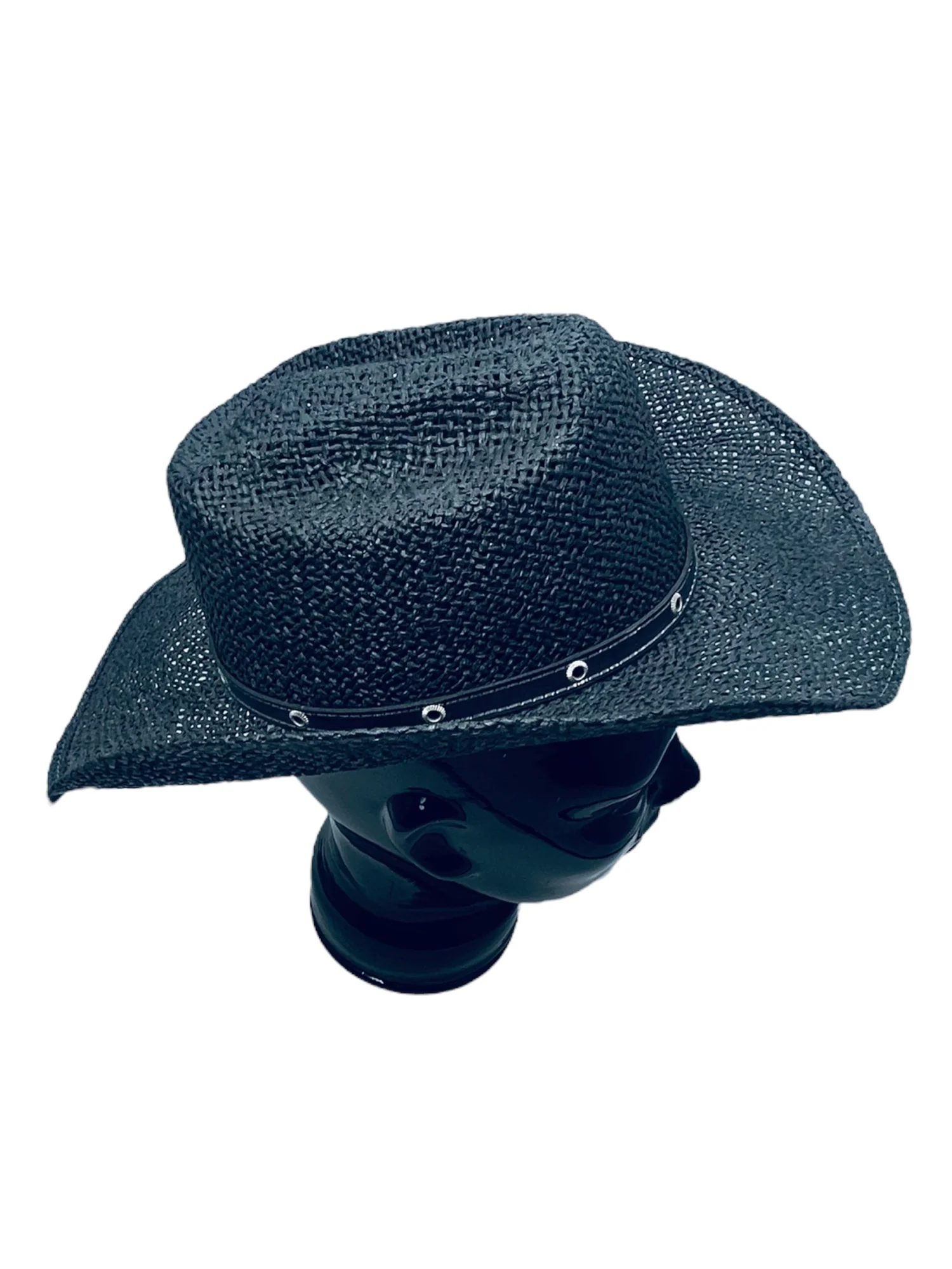 Loom Explorer Black Hand Painted Unisex Explorer Hat Size 6 3/4 by Tombstone - Image 6
