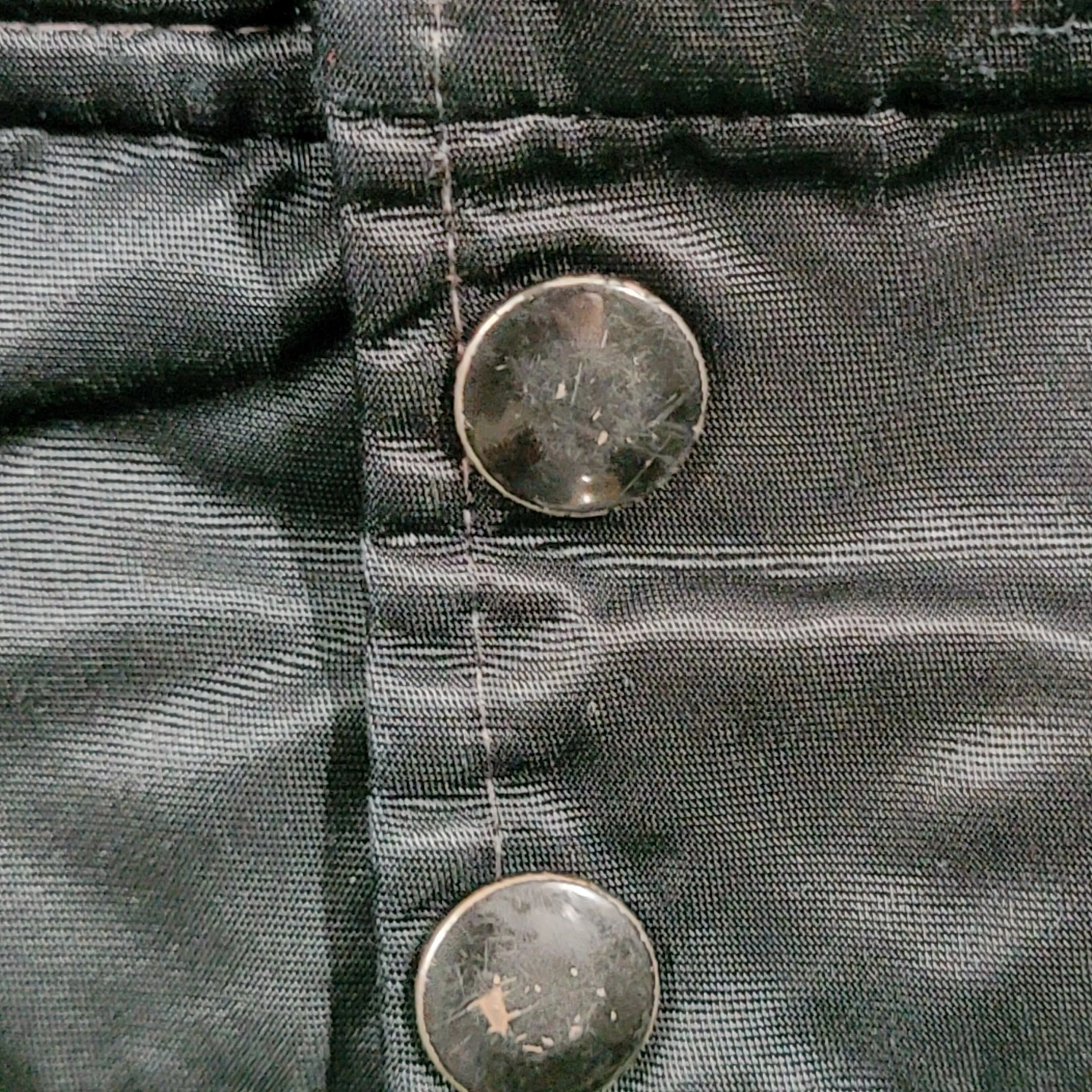 Los Angeles Raiders Vintage 80s Starter Satin Bomber Jacket Nfl Football Black and Silver Coat Size Large by Starter - Image 6