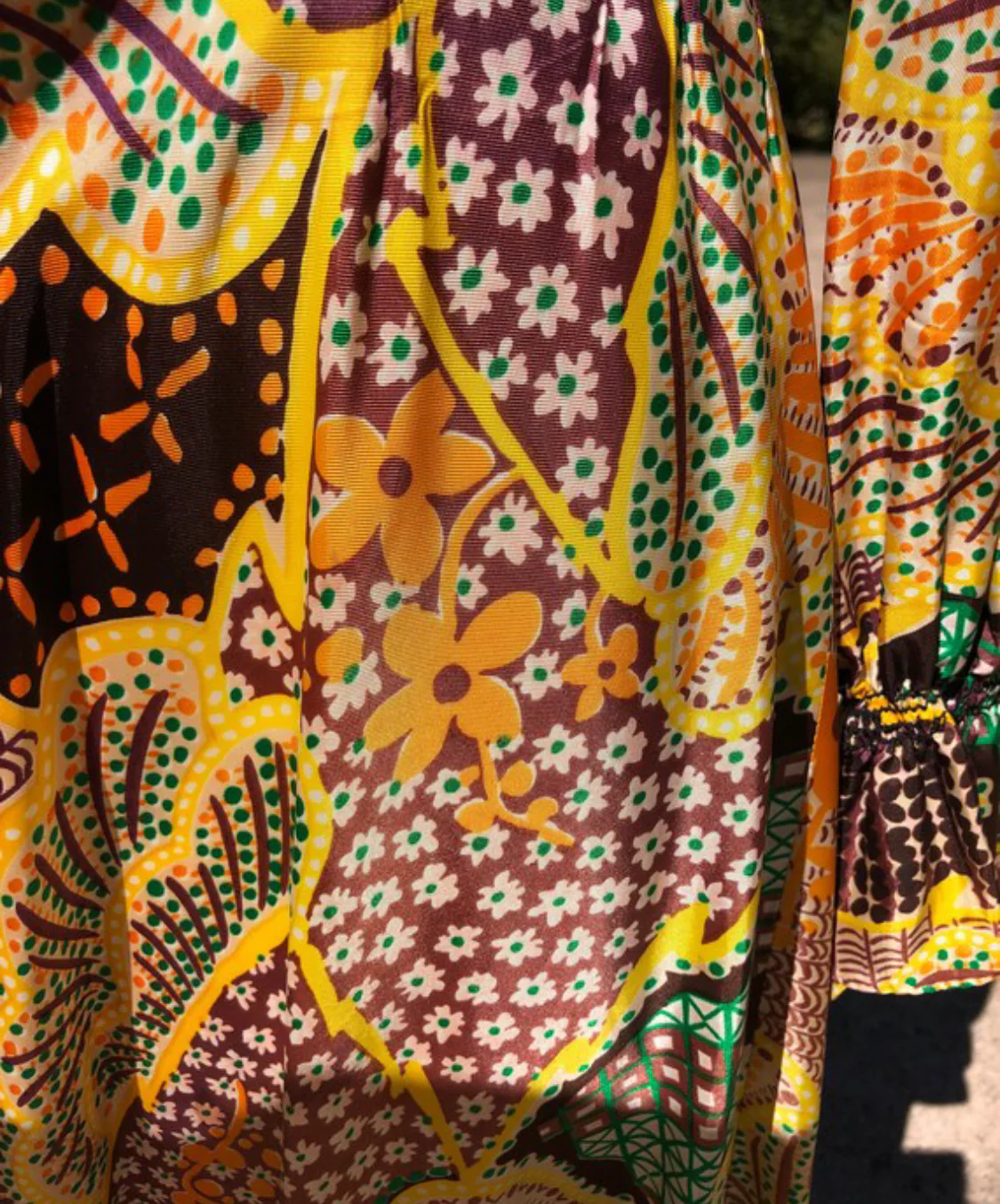 Lovely 60s Floral Dress By Carol Craig - Image 5