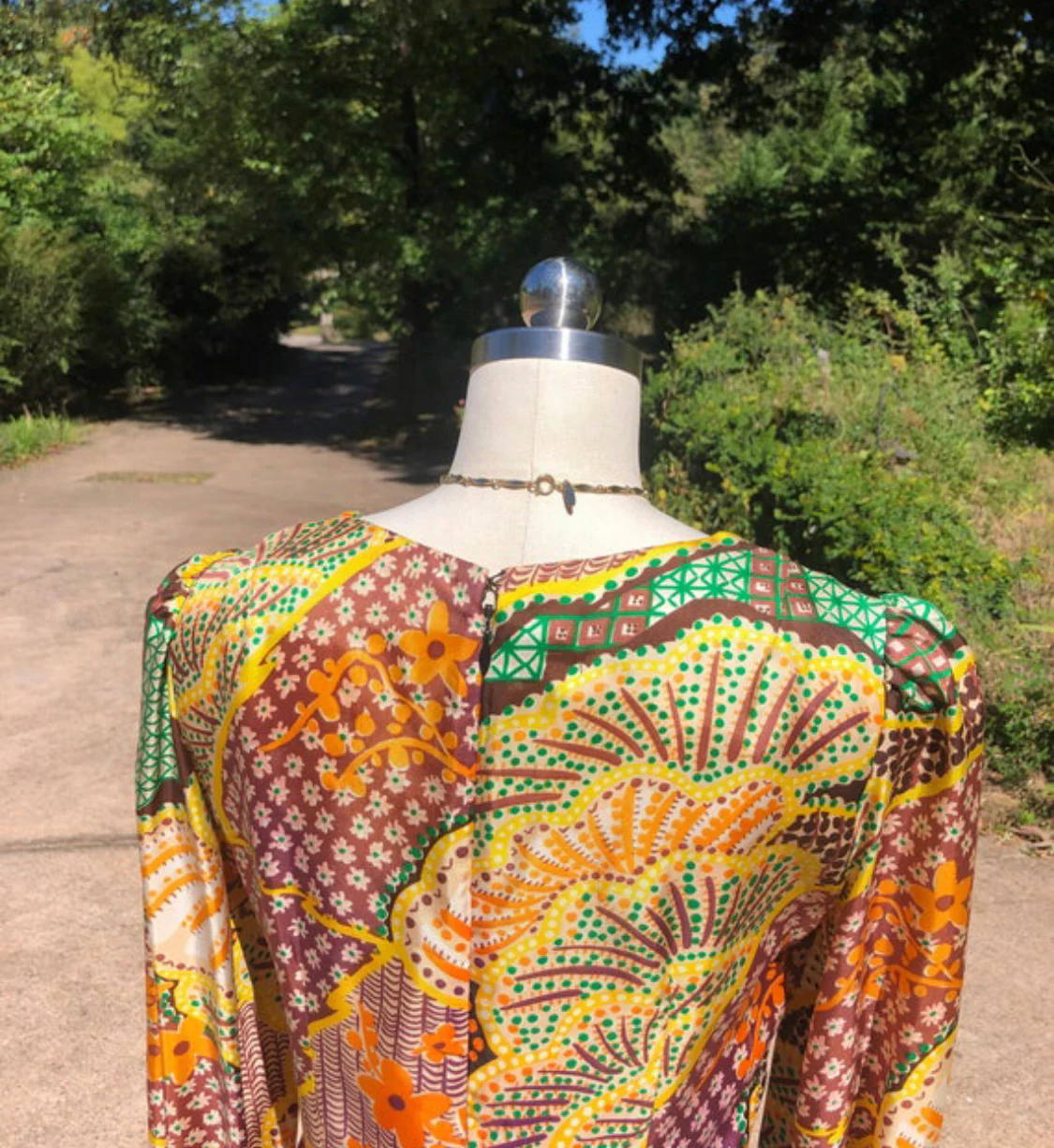 Lovely 60s Floral Dress By Carol Craig - Image 7