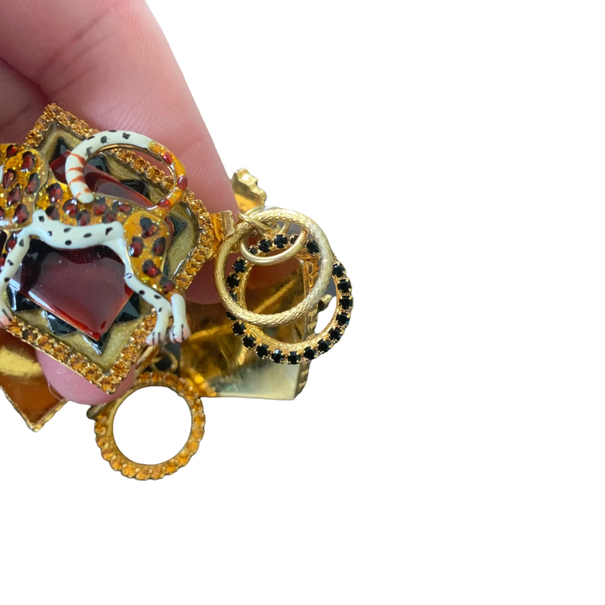 Lunch At The Ritz Enamel Safari Animals Bracelet By Lunch At The Ritz - Image 12