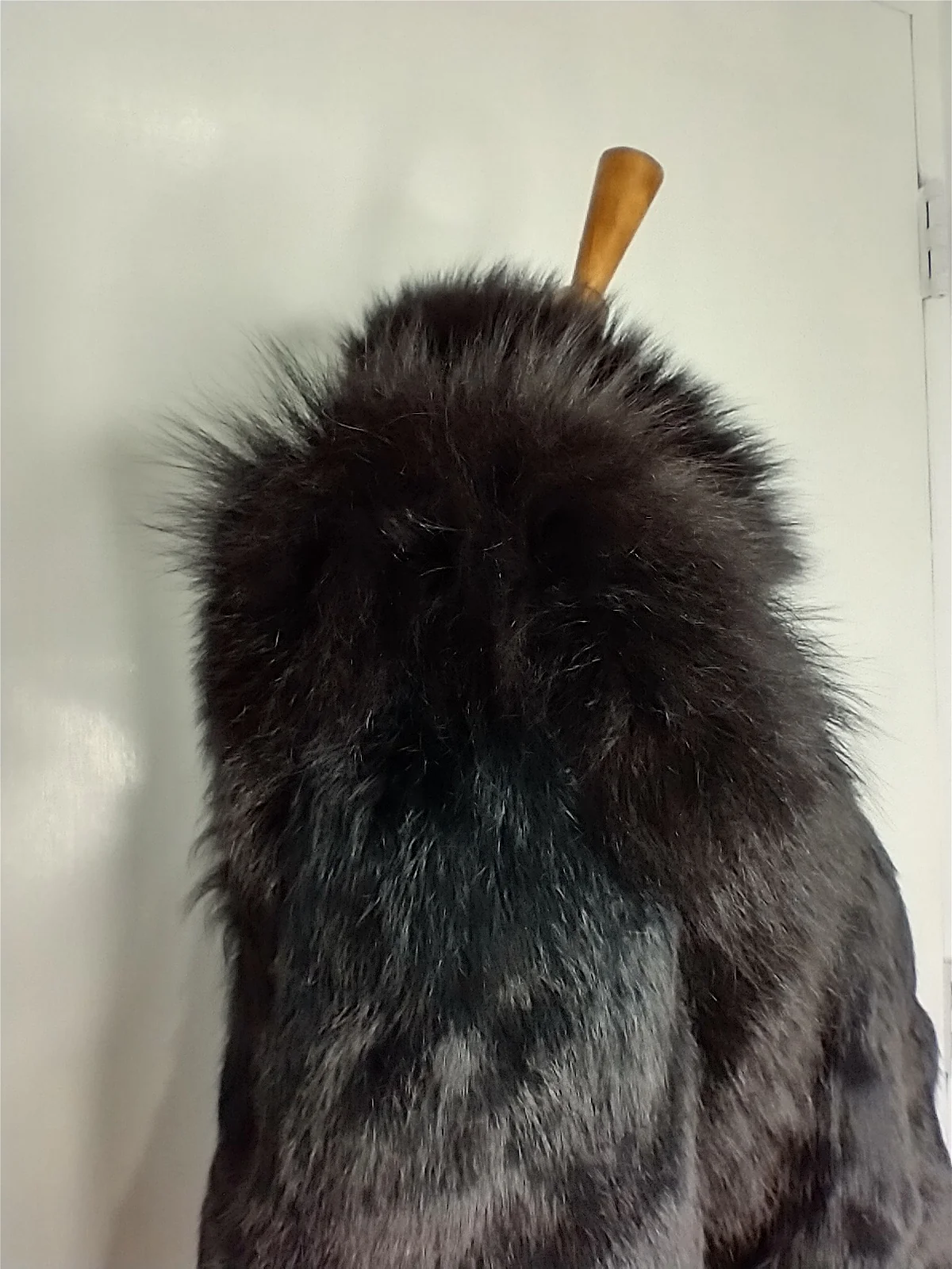 Luscious Black Fur Coat - Image 6