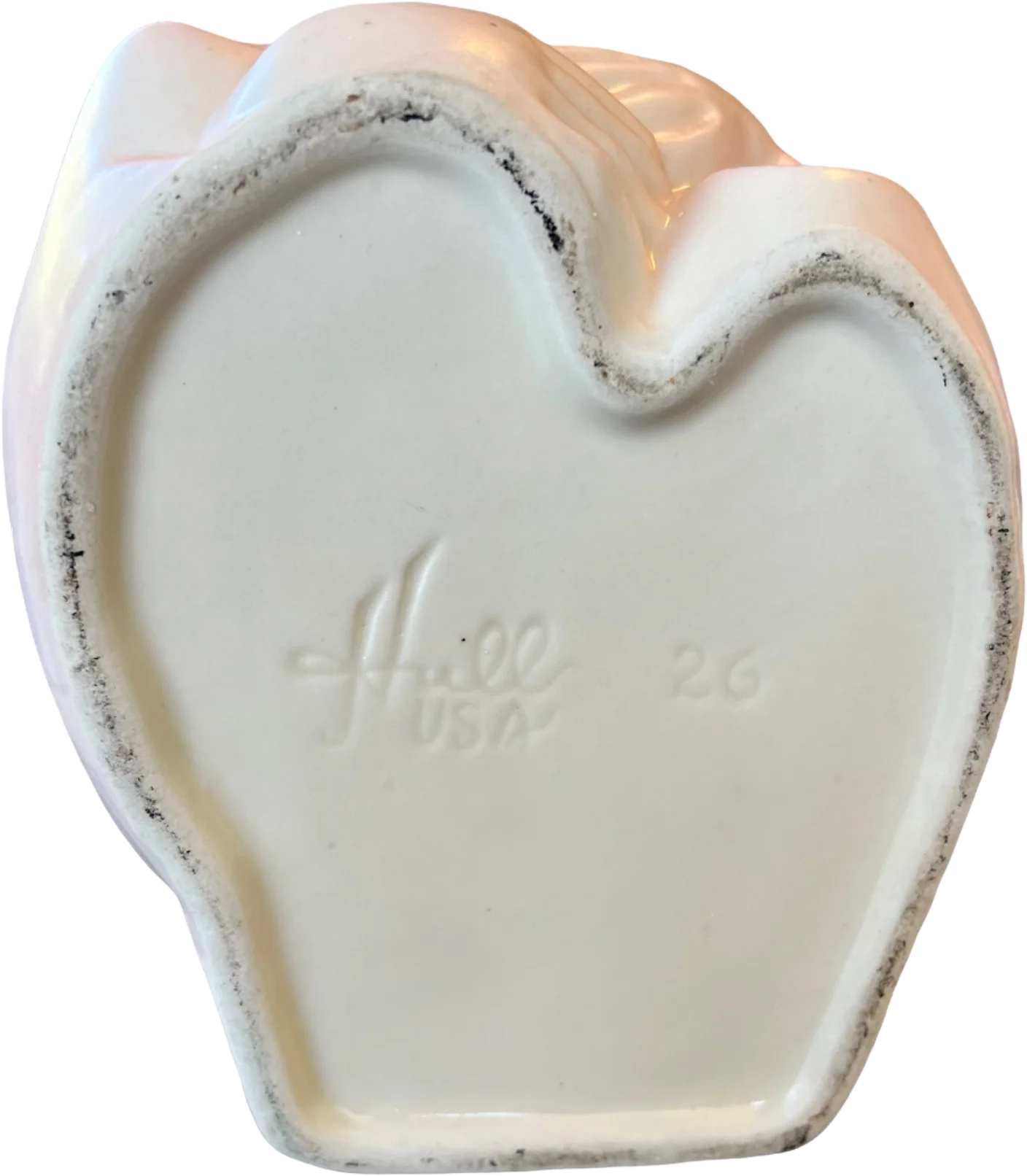 Madonna And Child Pastel Pink Planter Vase By Hull - Image 2