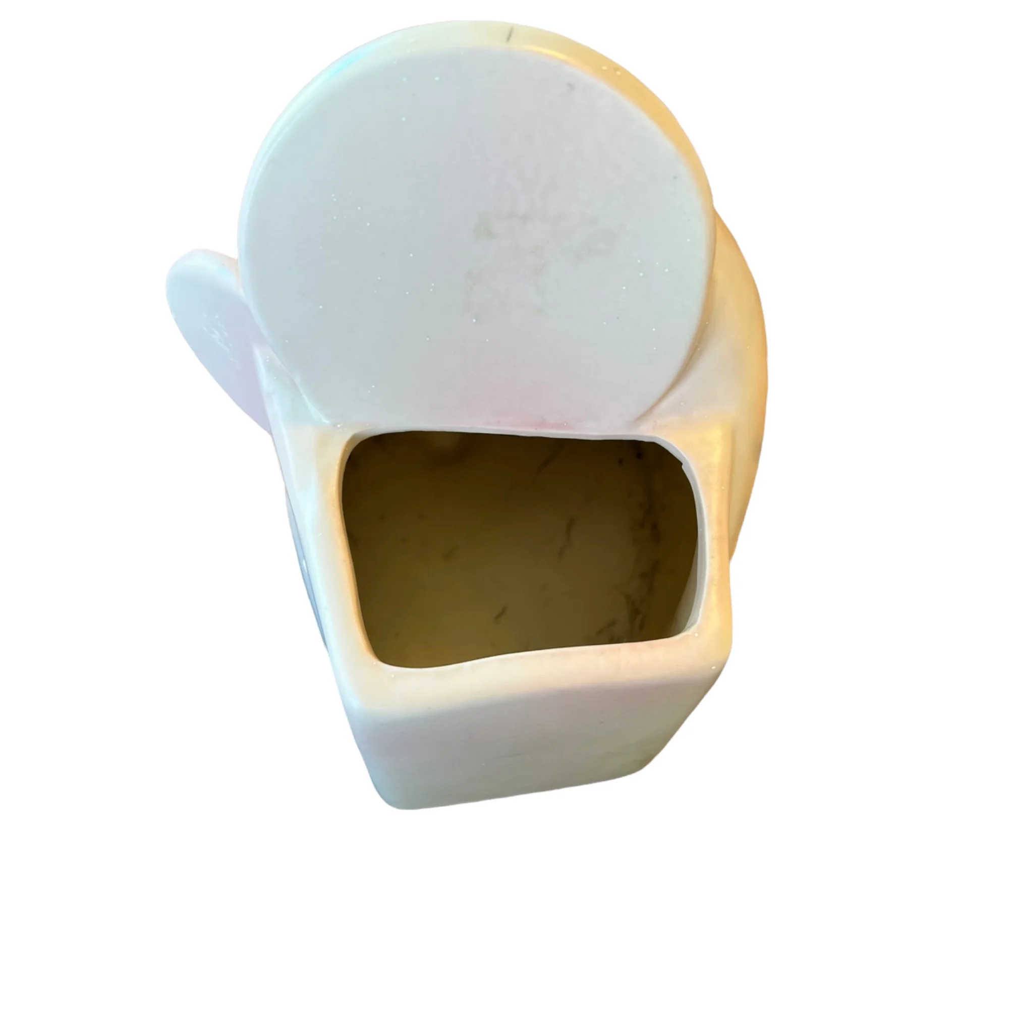 Madonna And Child Pastel Pink Planter Vase By Hull - Image 6