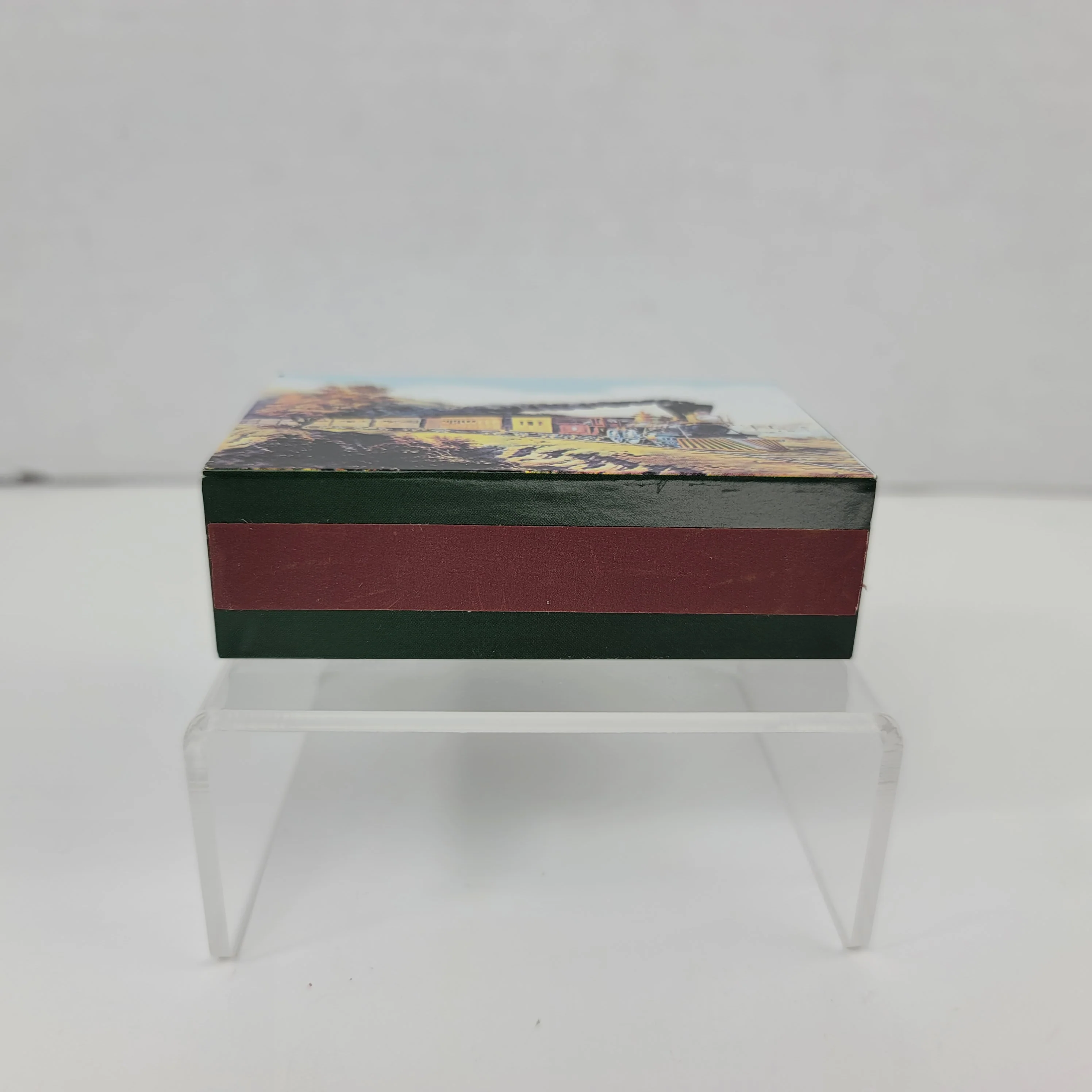Matchbox Melodies Train Mini Music Box Railroad By Mr. Christmas - Image 4