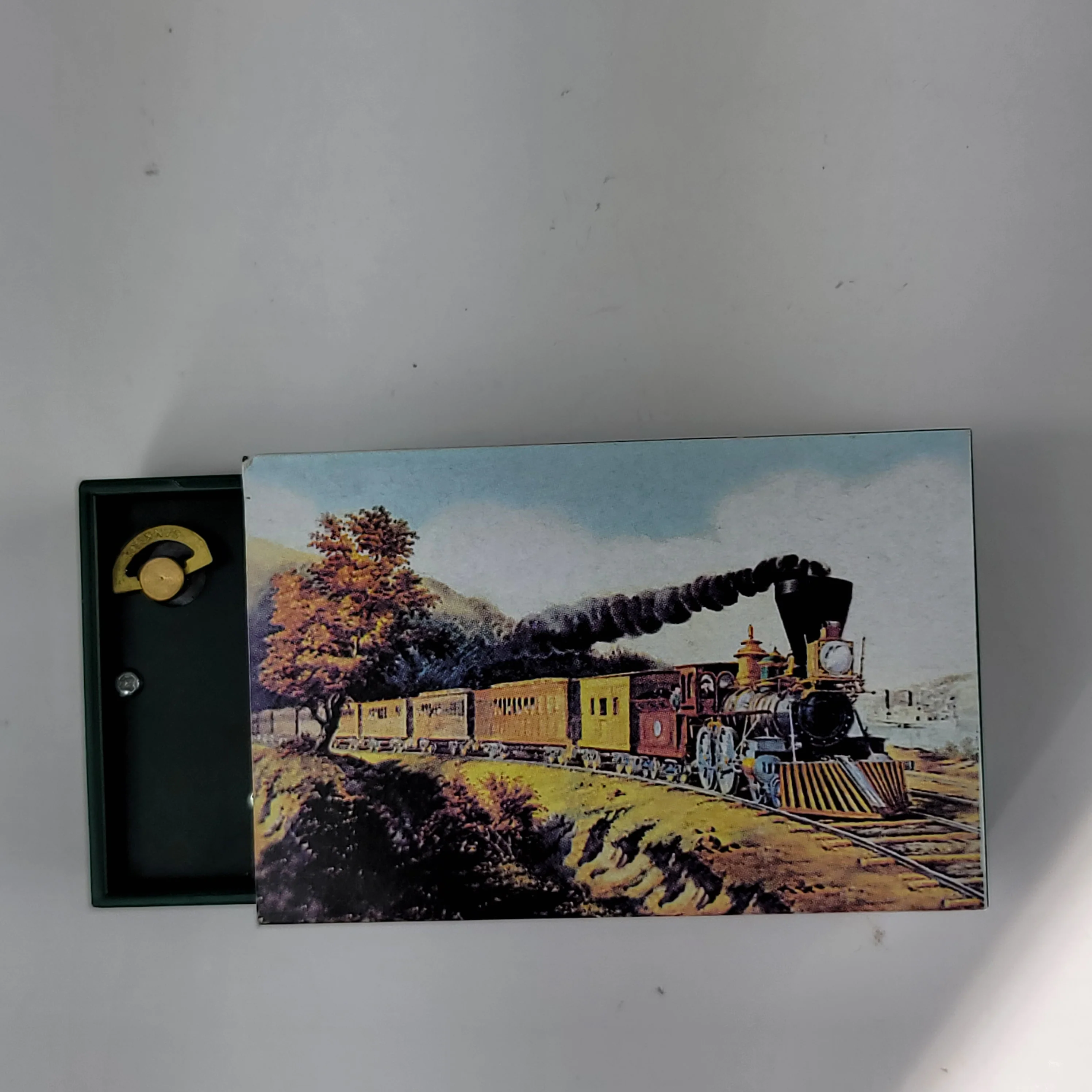Matchbox Melodies Train Mini Music Box Railroad By Mr. Christmas - Image 8