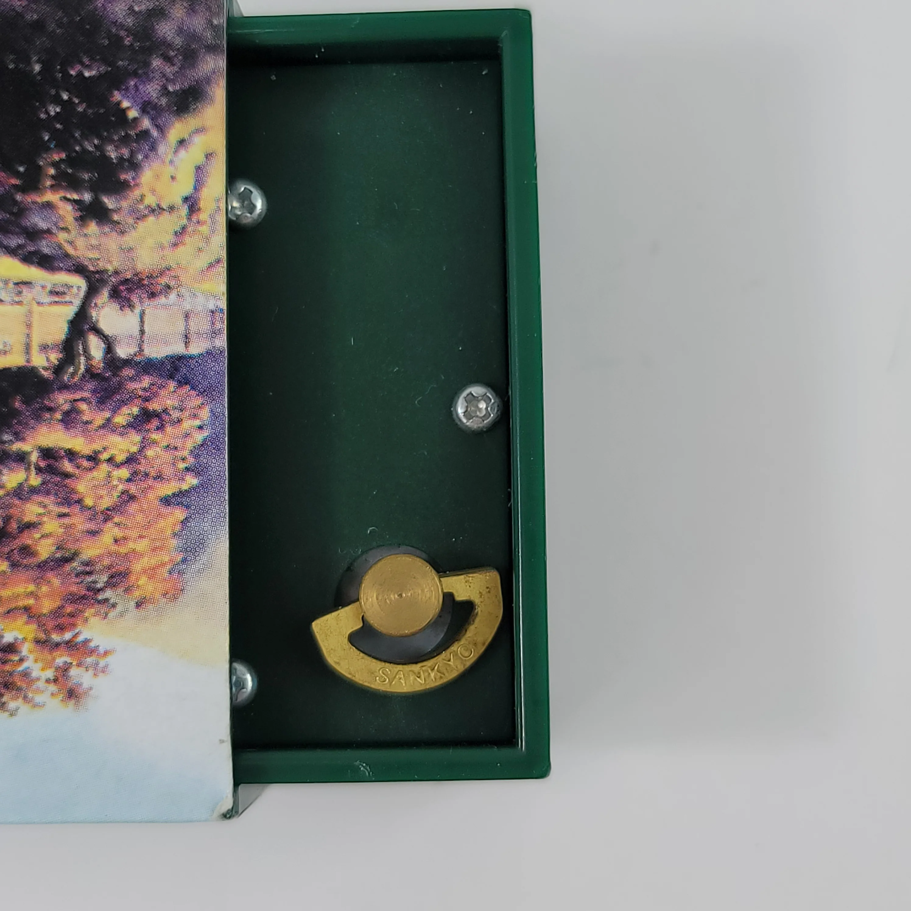 Matchbox Melodies Train Mini Music Box Railroad By Mr. Christmas - Image 9