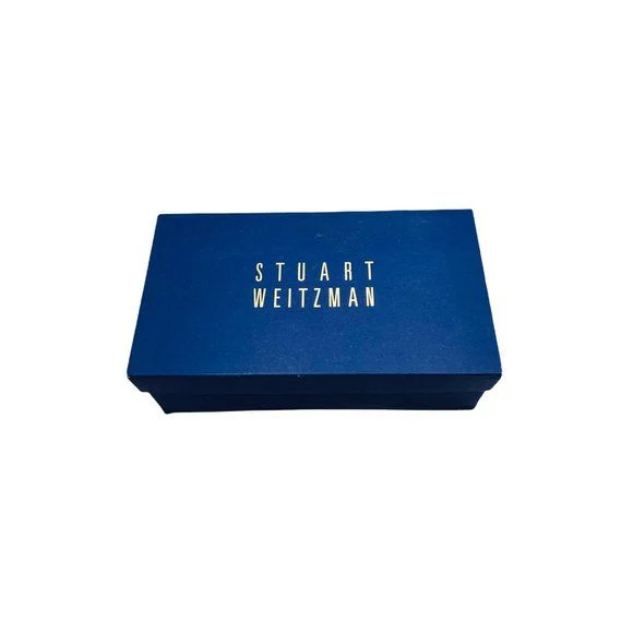 Matte Lame Pumps 2. 5 Inch Block Heel Size 9. 5n by Stuart Weitzman - Image 12
