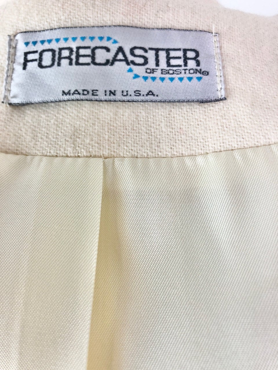 Medium To Large Vintage 80s Double Breasted Wool Coat by Forecaster of Boston - Image 8