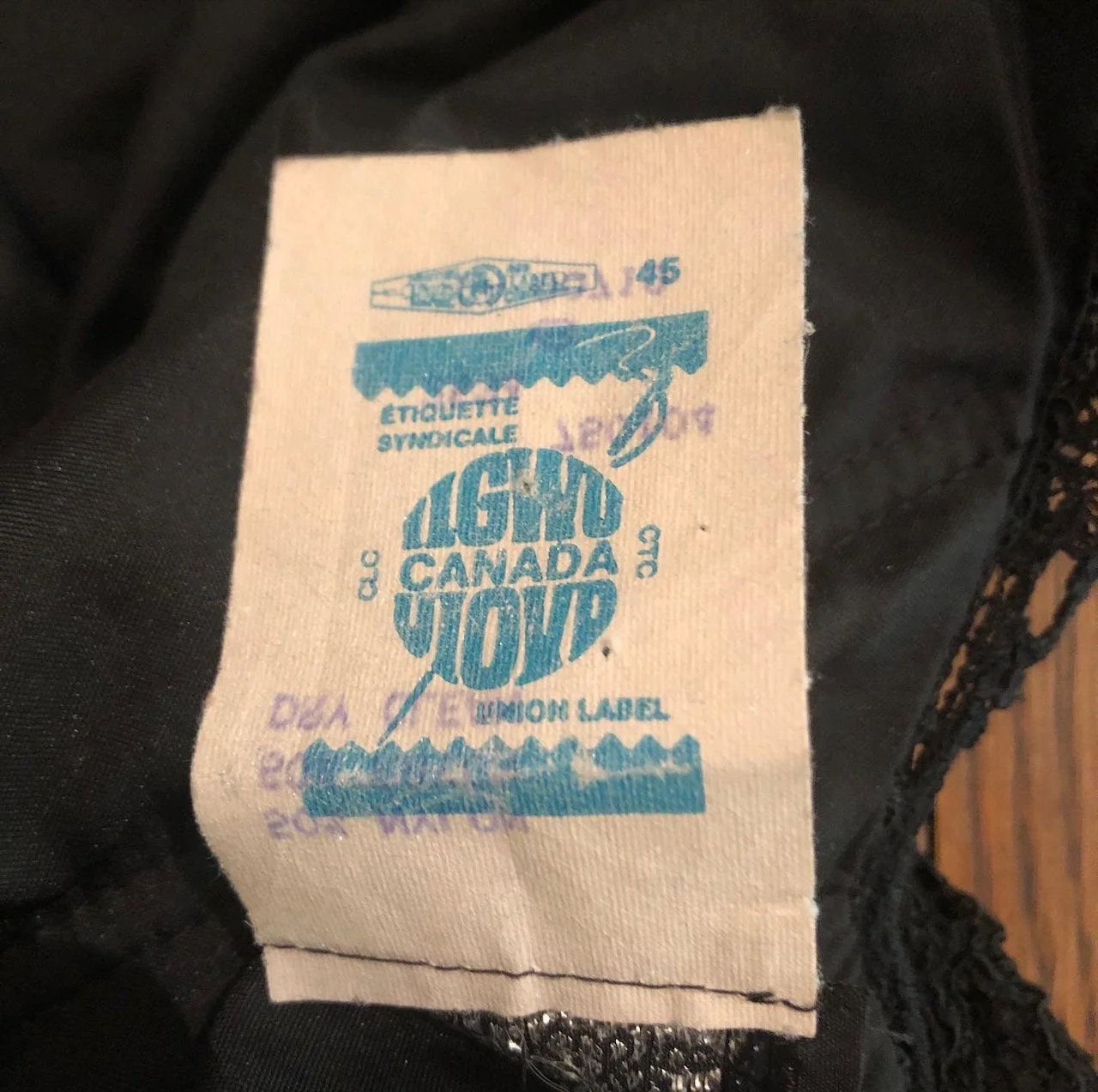 Medium To Large Vintage 90s Black Lace Mini Dress by Joseph Ribkoff - Image 9