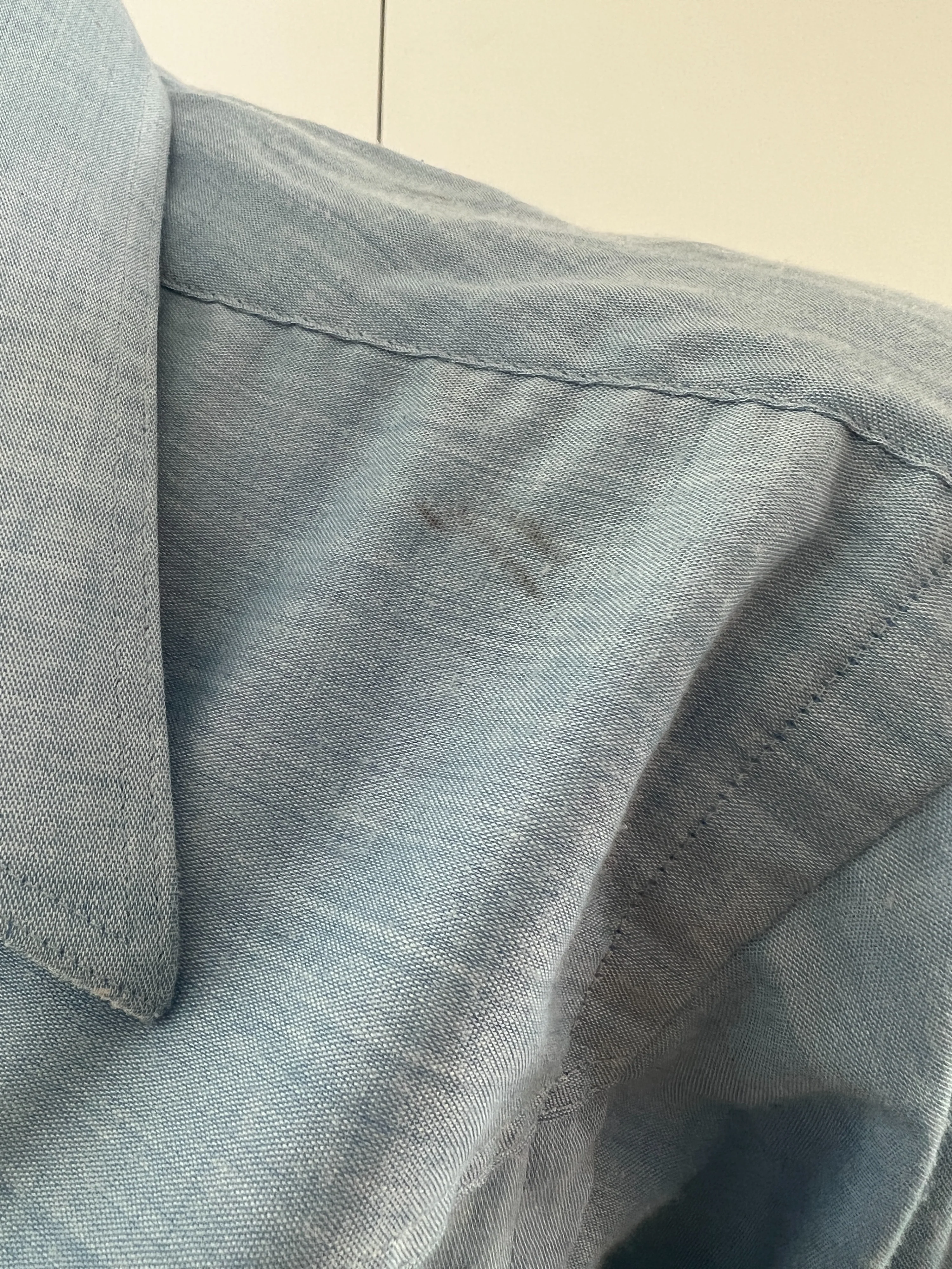 Mens Light Blue Long Sleeve Button Up by Stetson - Image 10