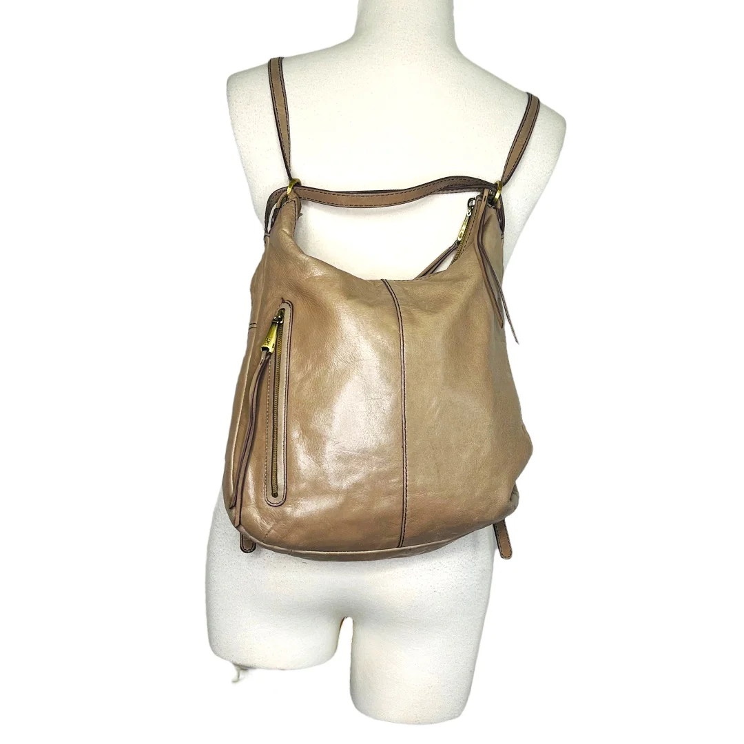 Merrin Convertible Backpack Shoulder Bag Cobblestone by Hobo - Image 13