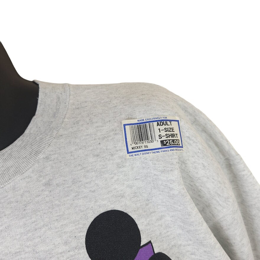 Mickey Mouse Sweatshirt Vintage 80s 90s Disney Designs Made In Usa Mens Size Xl New - Image 4