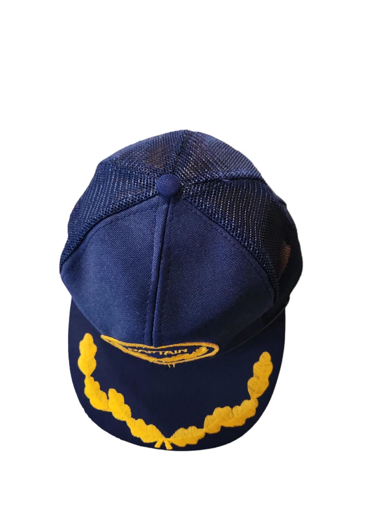 Military Captain Trucker Cap Snapback Hat - Image 3