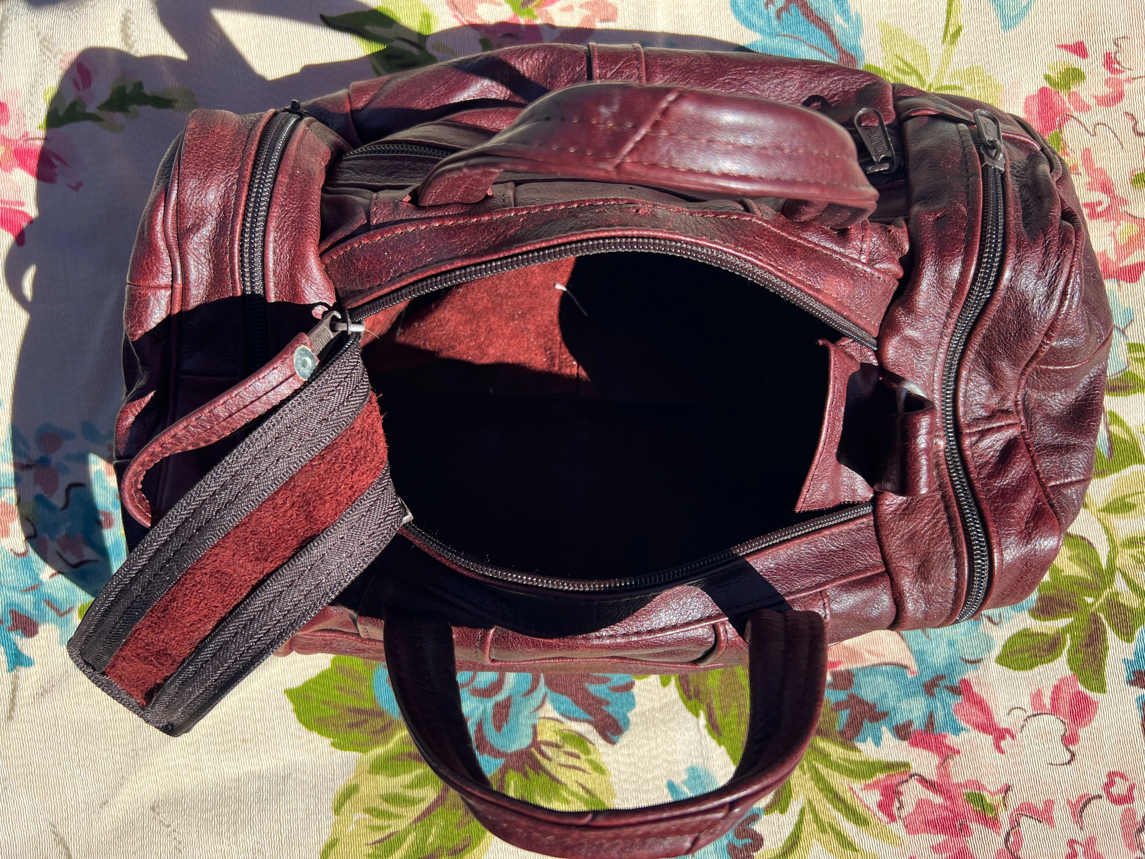 Mini Brown Leather Doctors Bag - Image 14