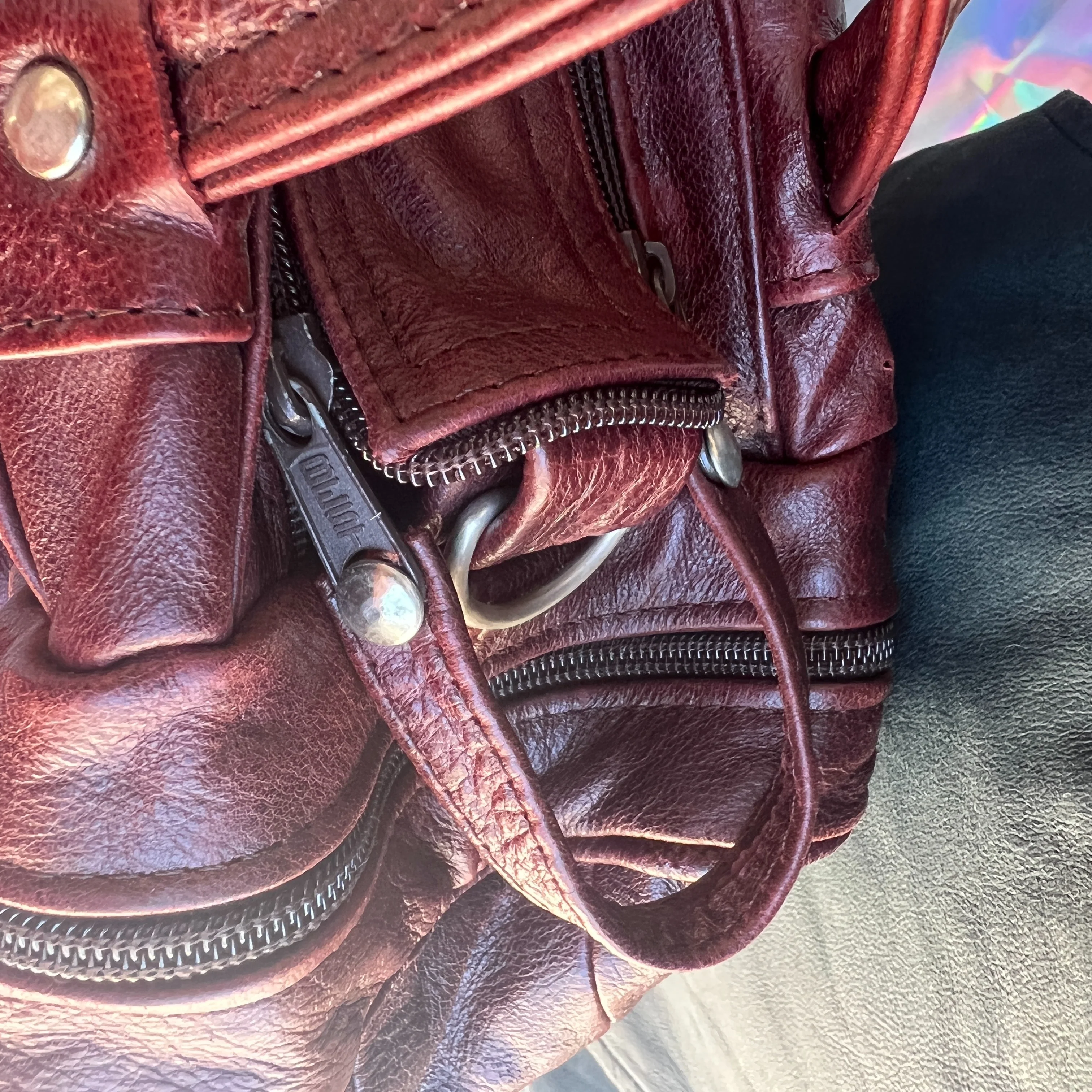 Mini Brown Leather Doctors Bag - Image 9