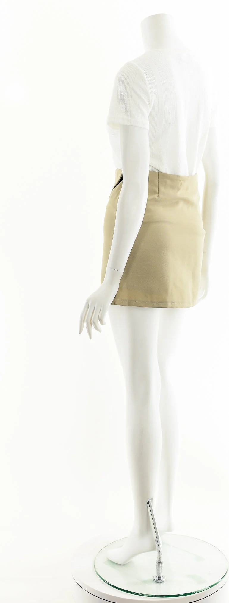 Minimalist White Knit Baby T-Shirt Top by Baranda - Image 9