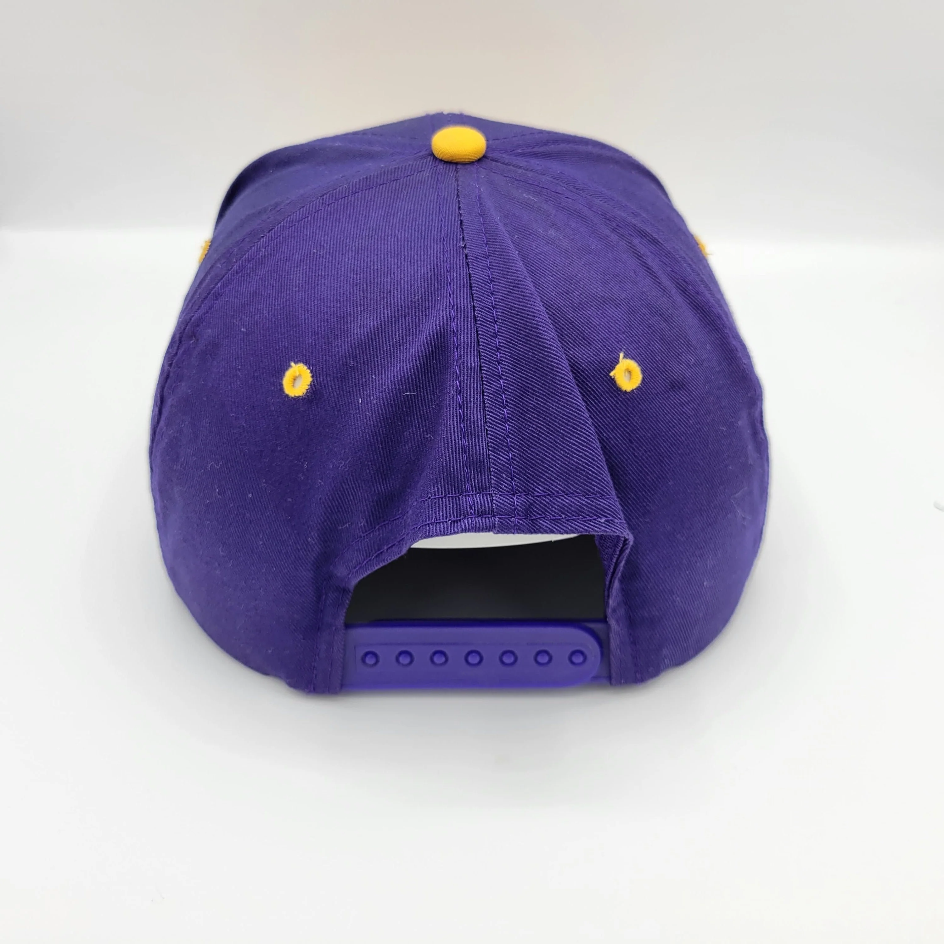 Minnesota Vikings Vintage 90s Ajd Snapback Hat - One Size Fits All - Image 2
