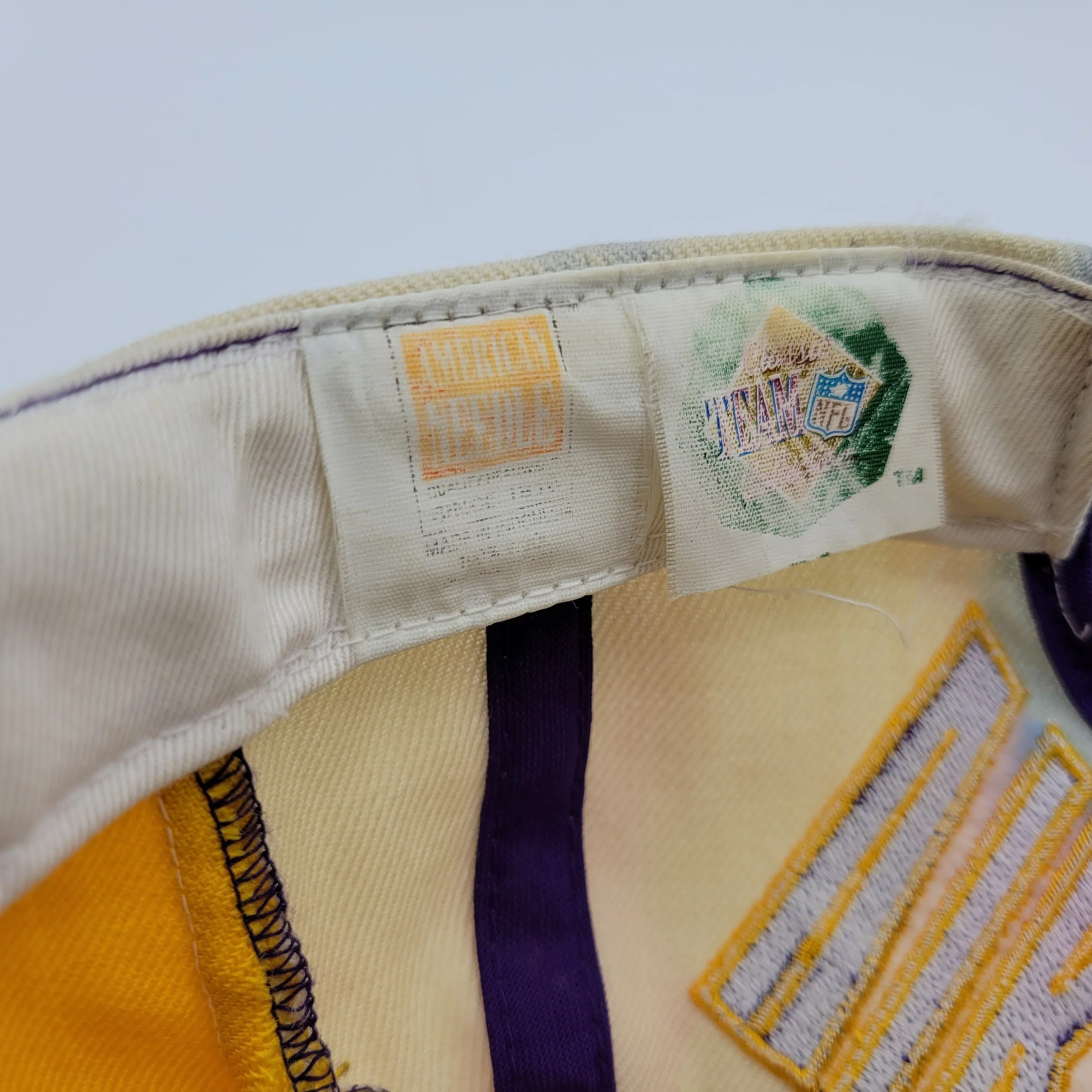 Minnesota Vikings Vintage 90s American Needle Snapback Hat - One Size Fits All - Image 7