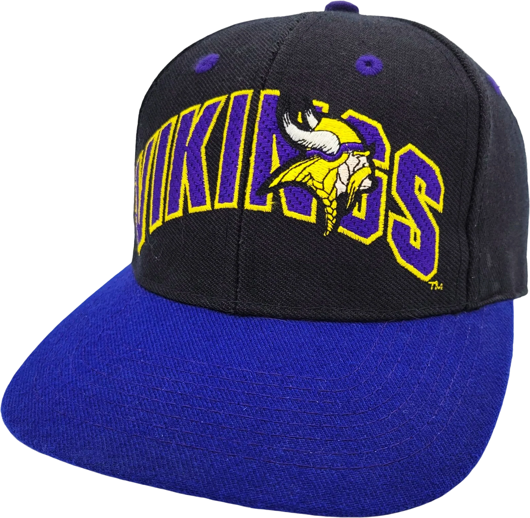 Minnesota Vikings Vintage 90s Drew Pearson Snapback Hat - One Size Fits All