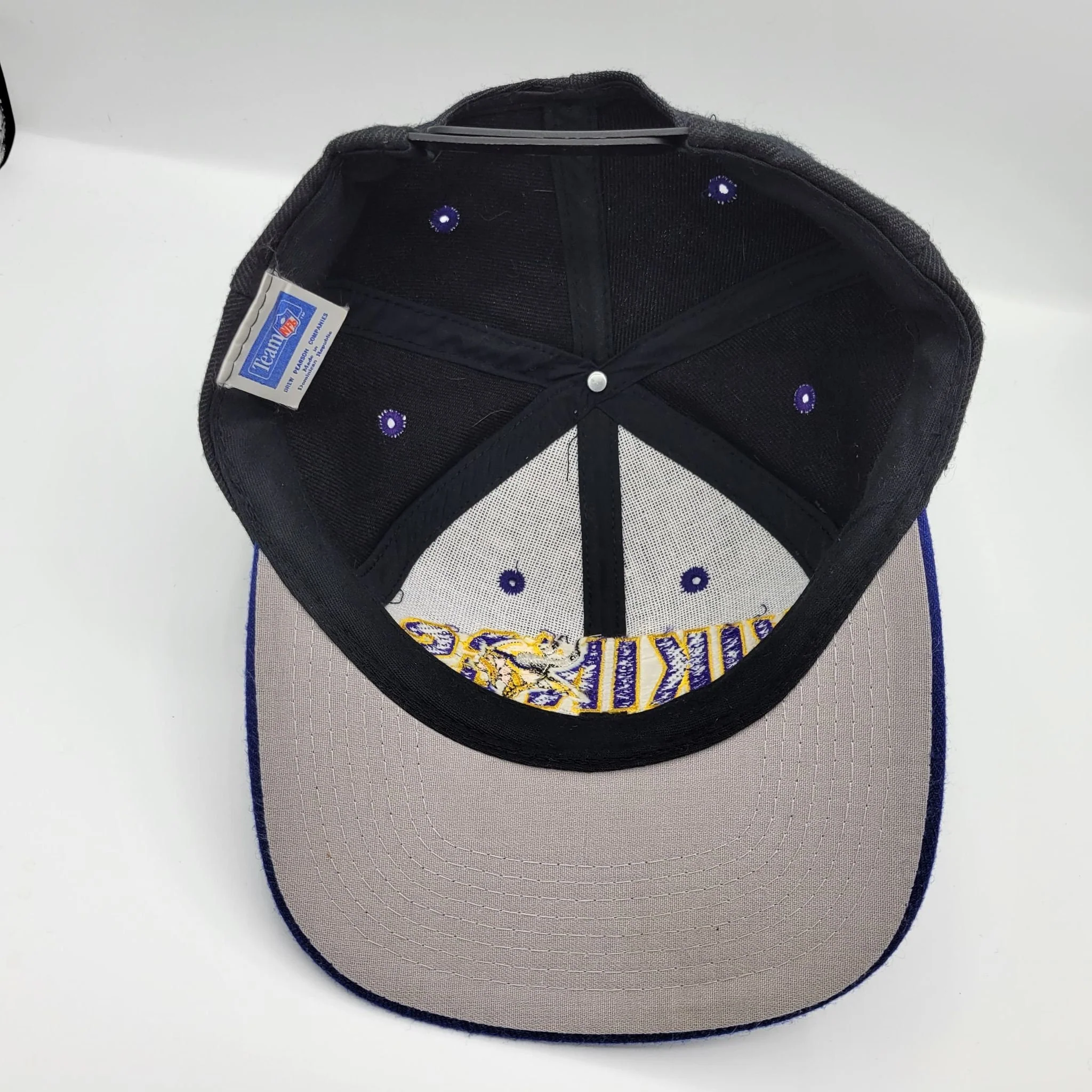 Minnesota Vikings Vintage 90s Drew Pearson Snapback Hat - One Size Fits All - Image 4
