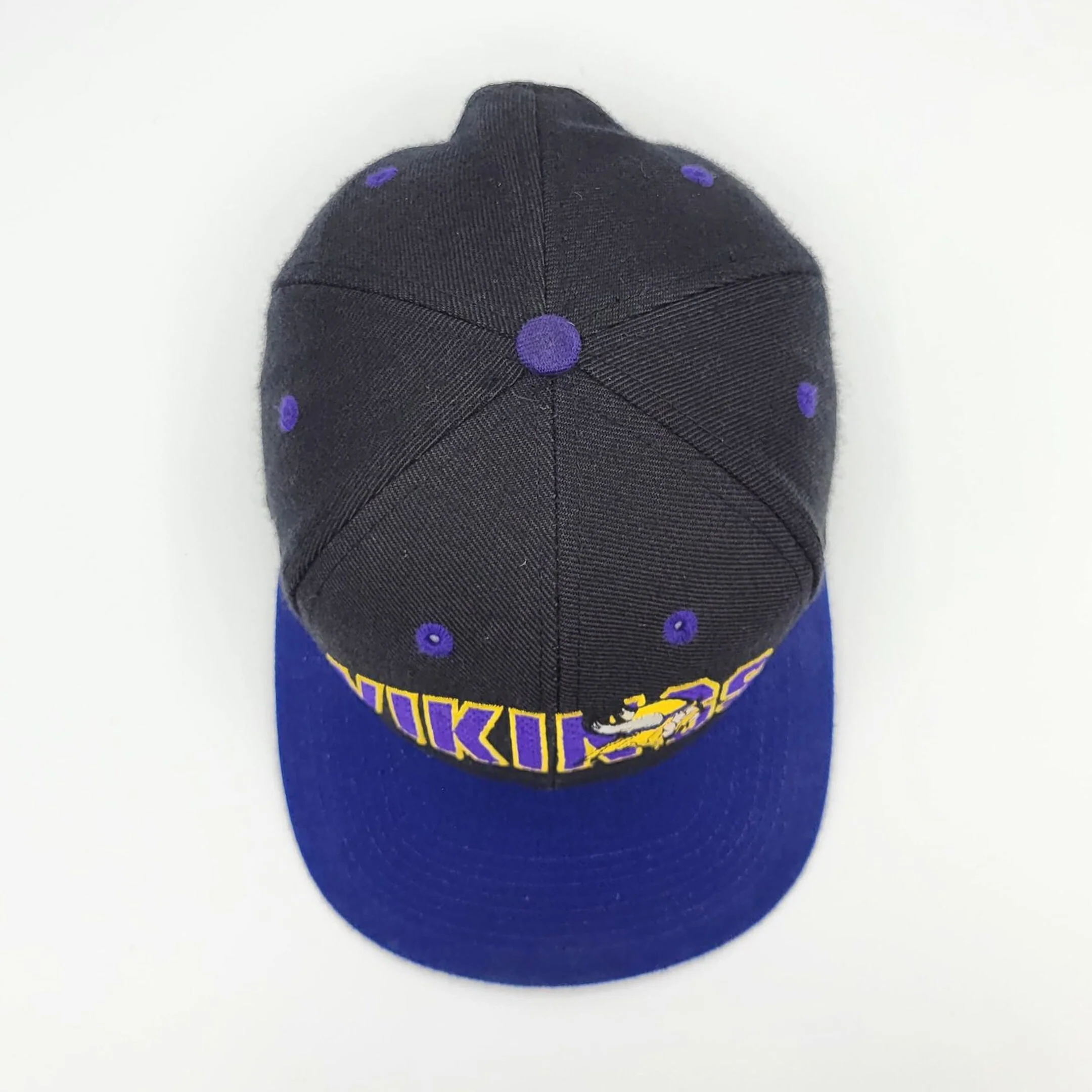 Minnesota Vikings Vintage 90s Drew Pearson Snapback Hat - One Size Fits All - Image 6