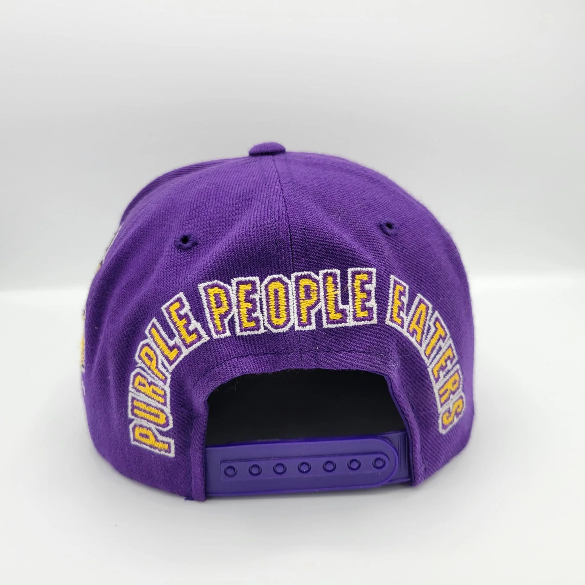 Minnesota Vikings Vintage 90s Purple People Eaters Snapback Hat - One Size Fits All - Image 4