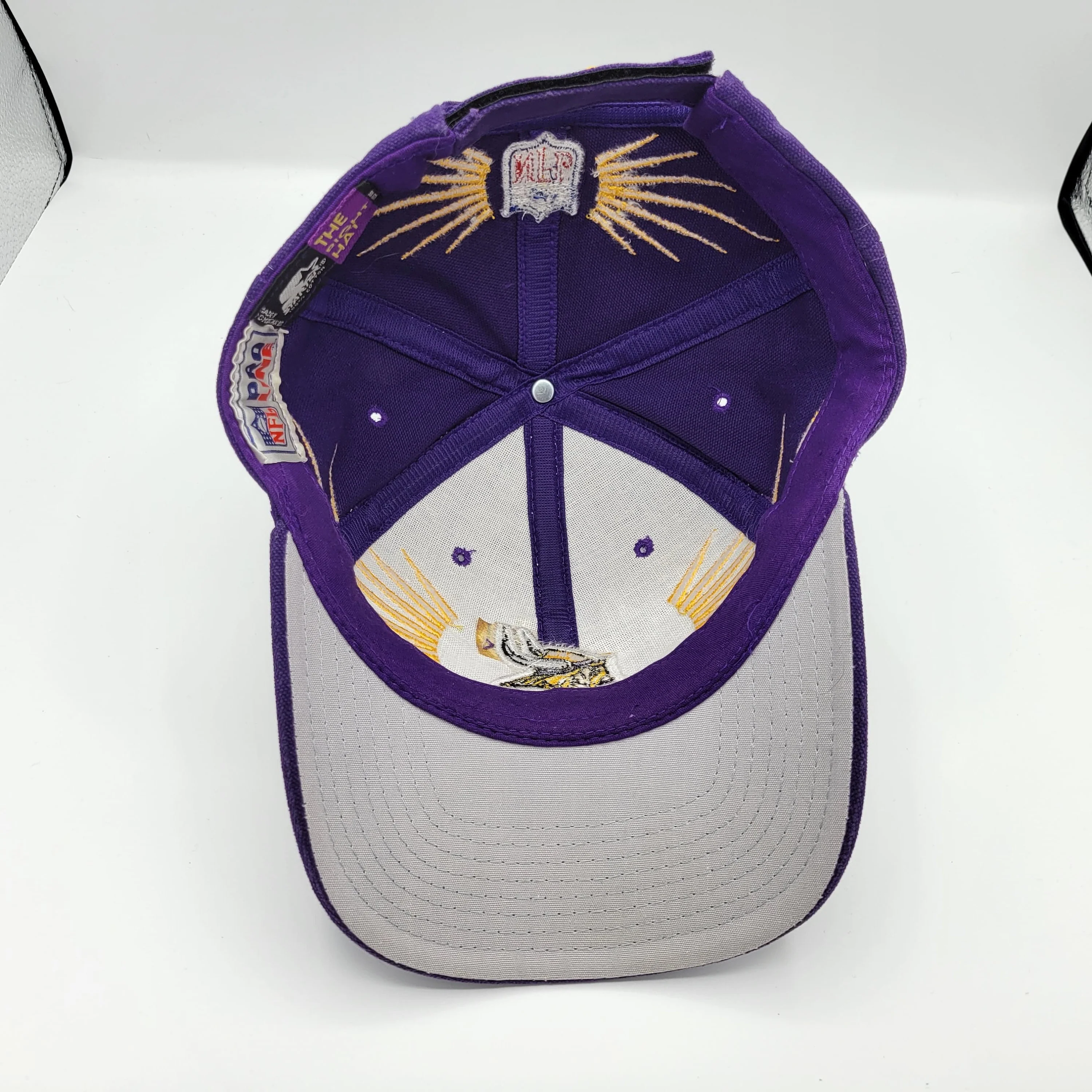 Minnesota Vikings Vintage 90s Starter Strapback Hat - One Size - Image 4
