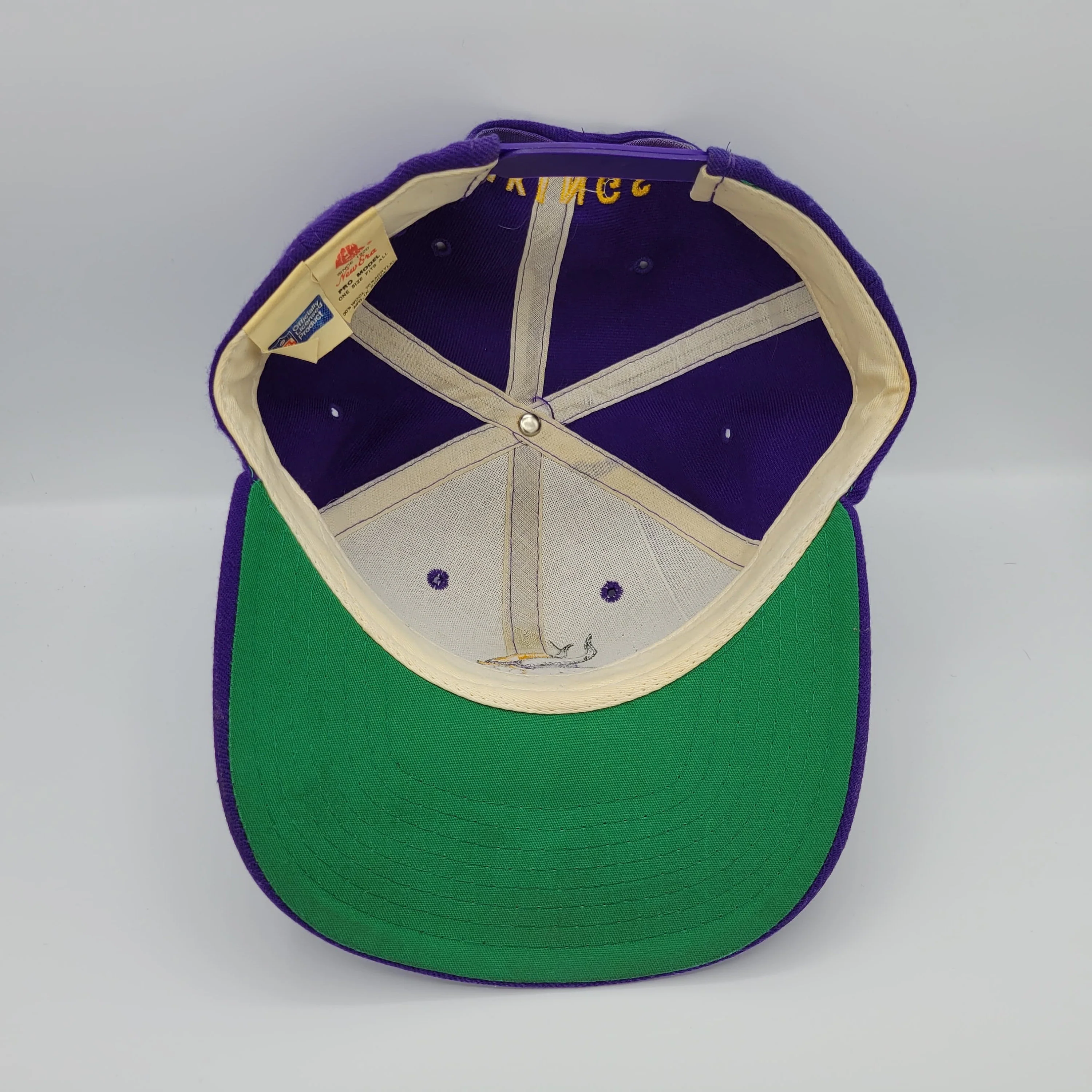 Minnesota Vikings Vintage New Era Snapback Hat - One Size Fits All - Image 3