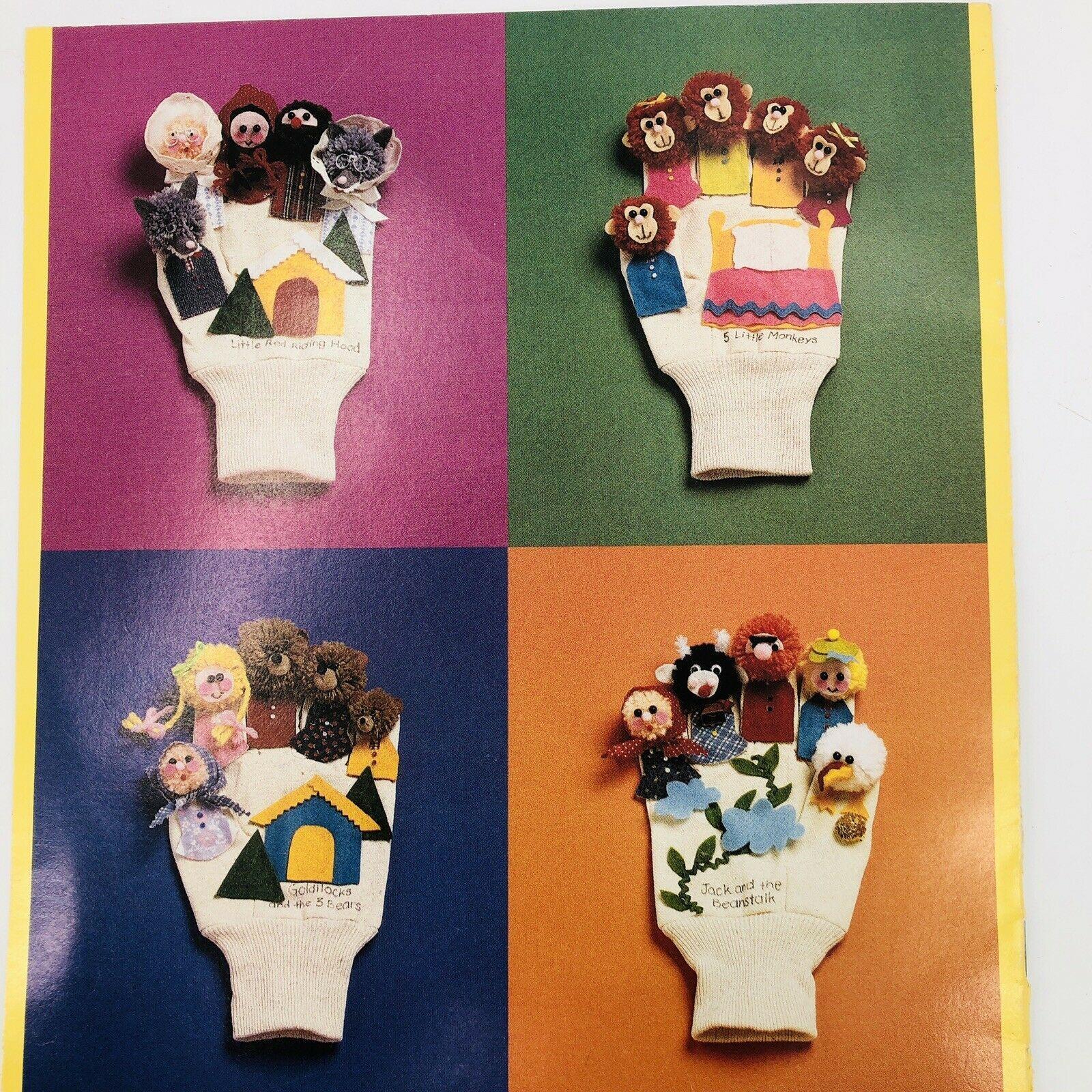 Misc Vintage Craft Books Booklets - Knitting Puppets Paper Mache Baskets Bears by Provo Craft - Image 6