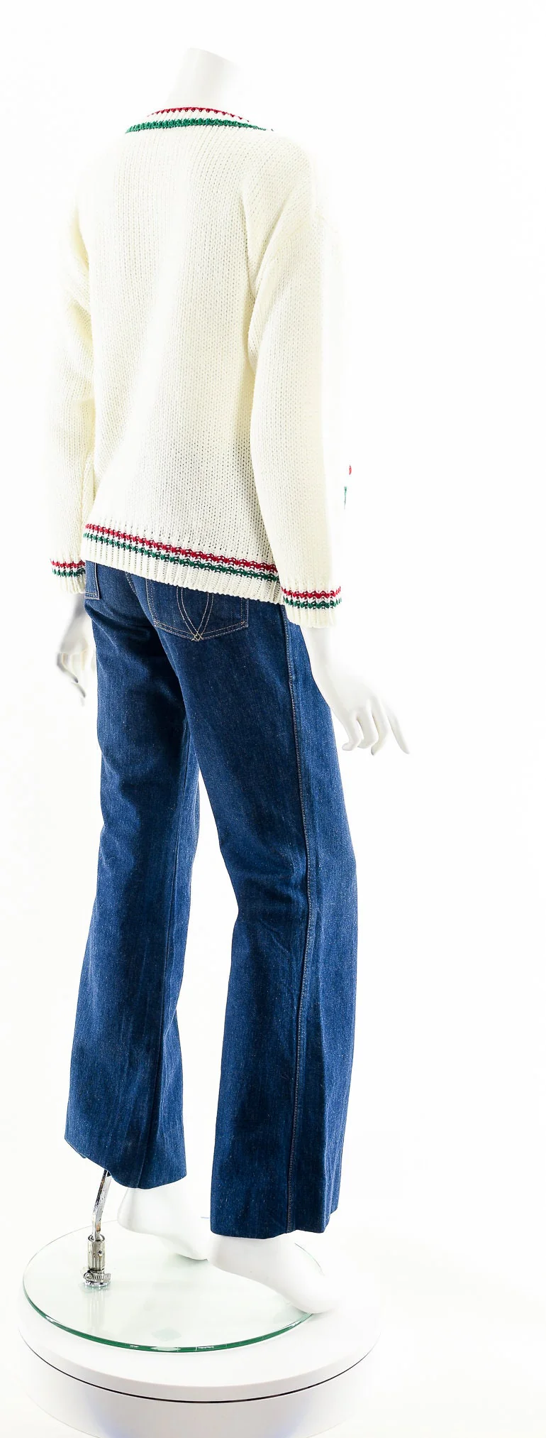 Mistletoe Pom Pom Sweater Ugly Christmas Sweater by Hasting And Smith - Image 6