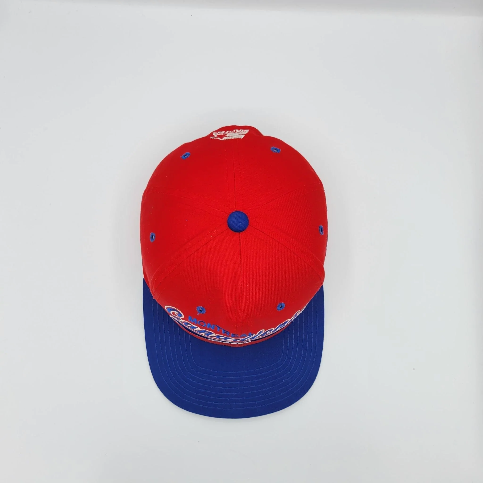 Montreal Canadiens Vintage 90s Starter Tail Sweep Snapback Hat Nhl Hockey Red Baseball Style Cap One Size Fits All by Starter - Image 8