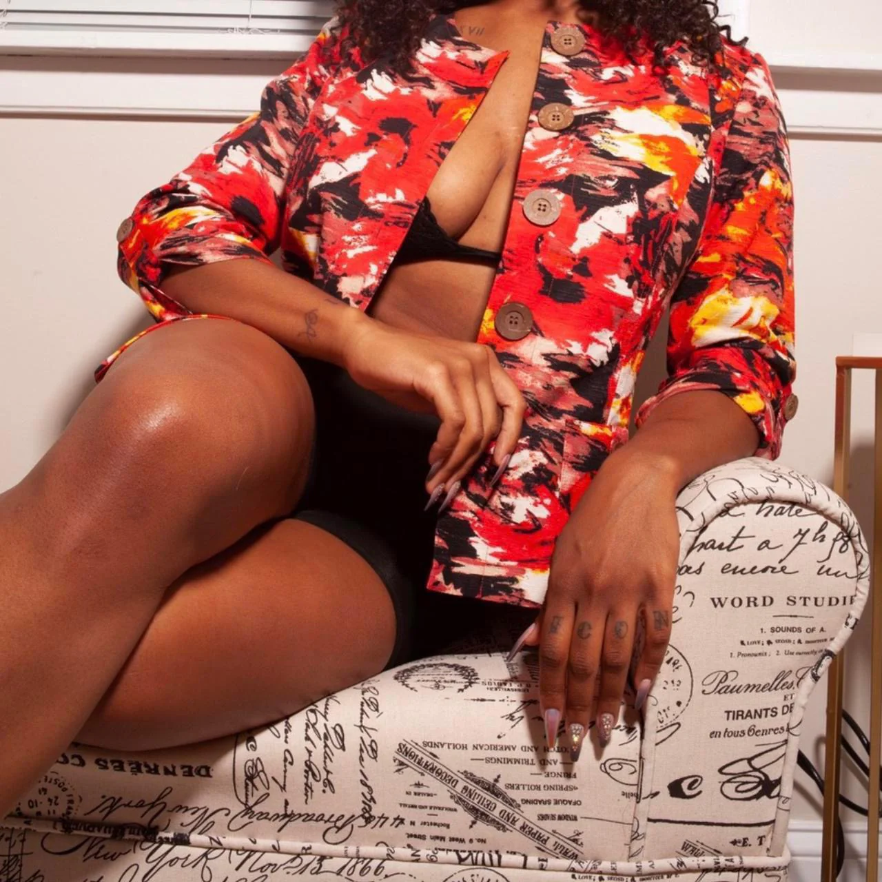 Multi-colored Sunset Blazer - Image 4