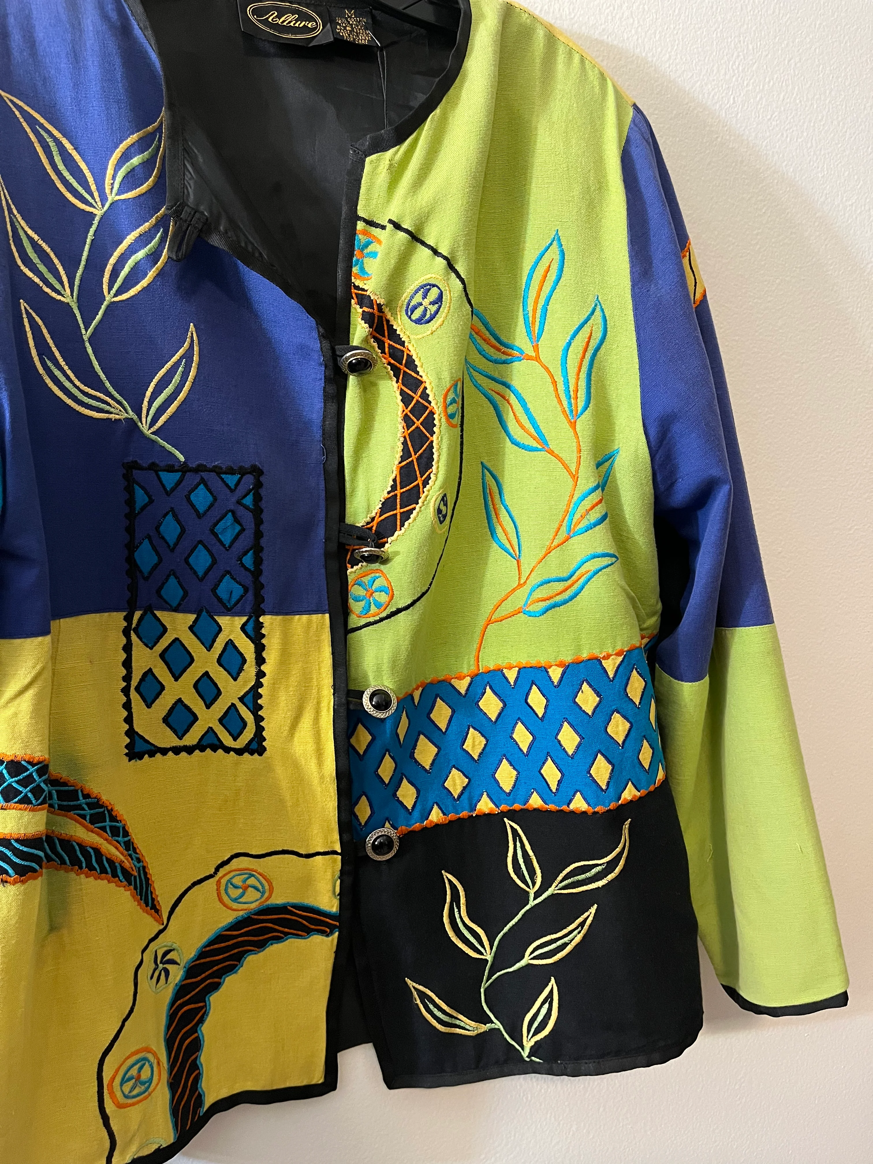 Multicolored Abstract Jacket By Allure - Image 3