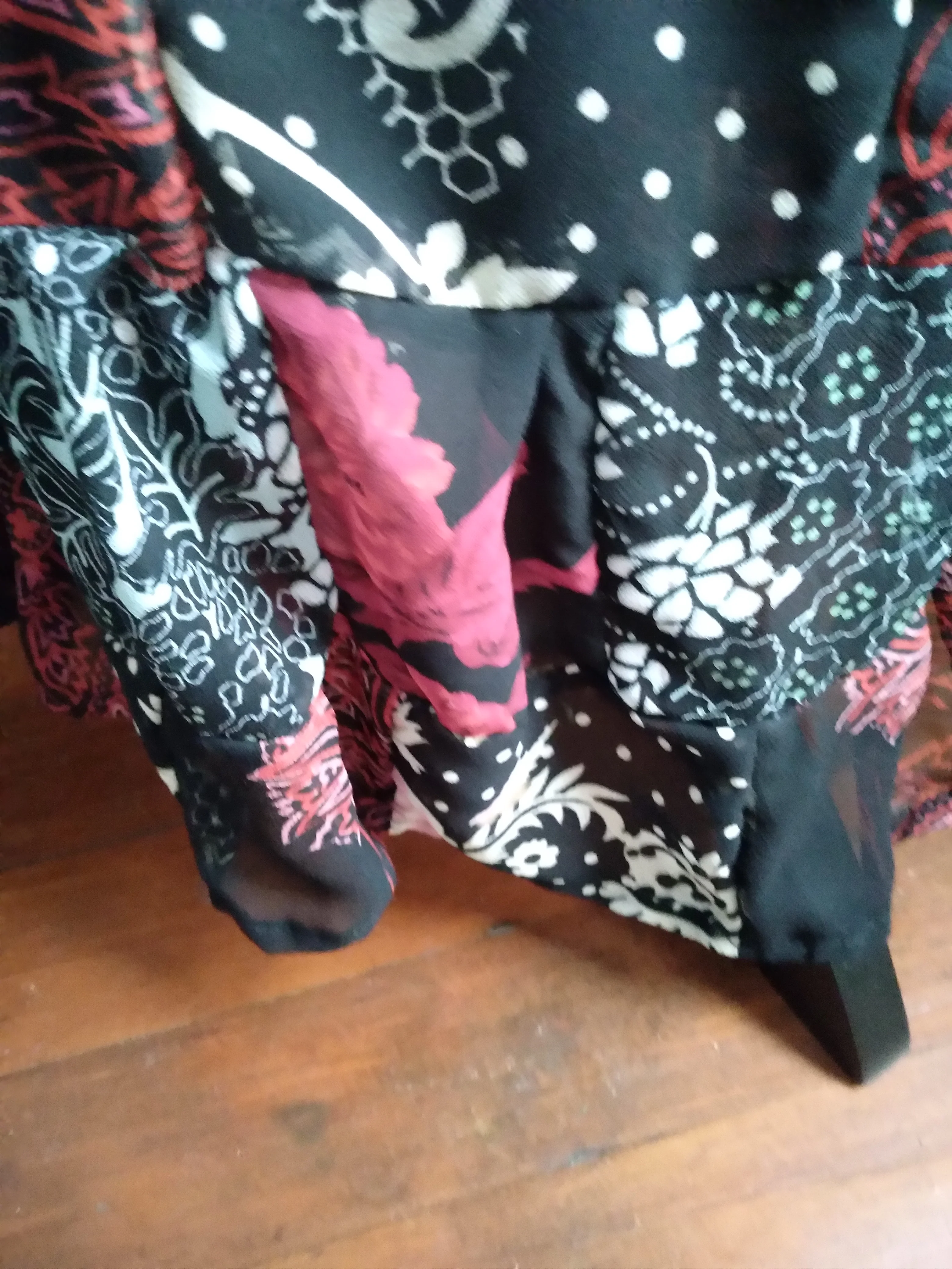 Multicolored Peasant Skirt By Neejam - Image 4