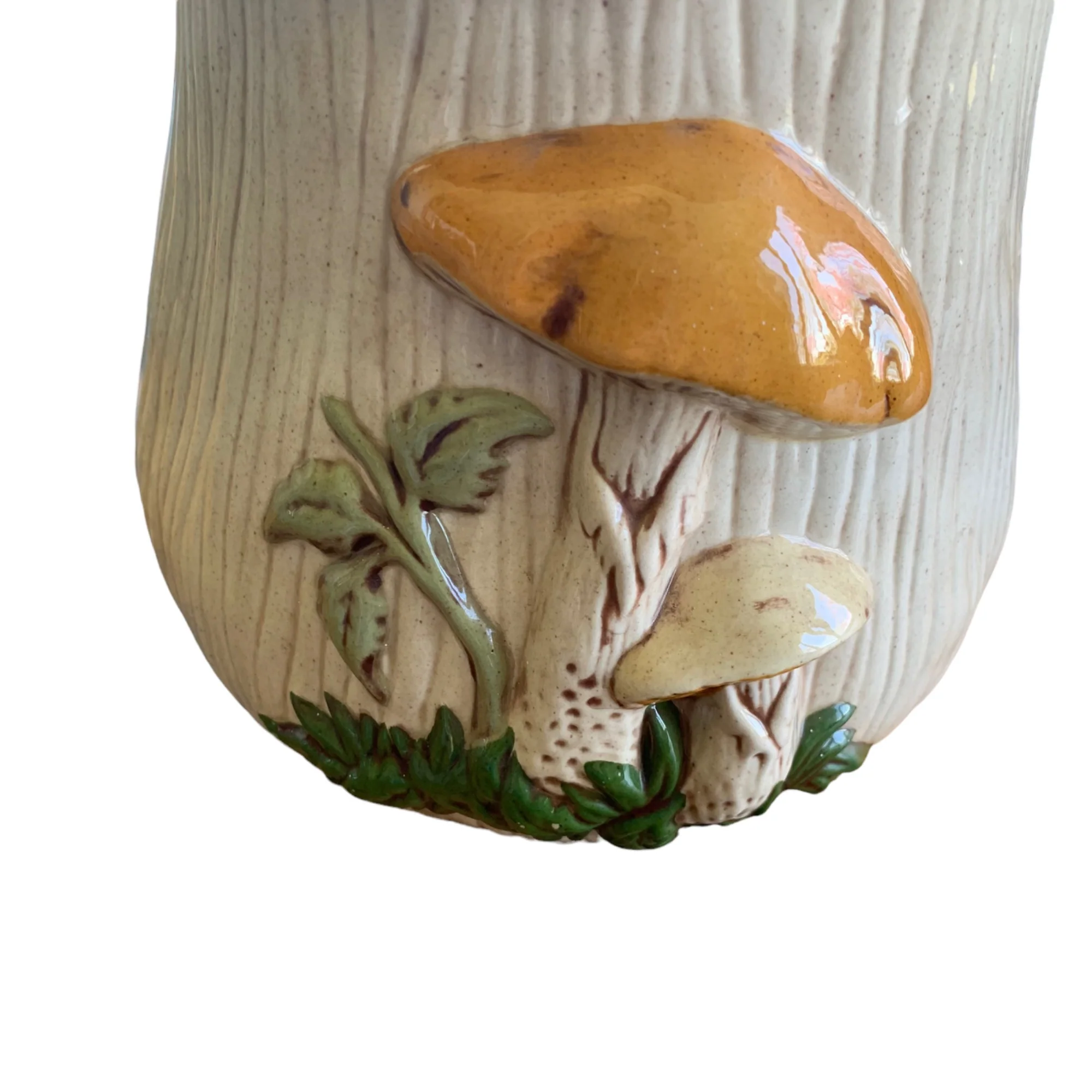 Mushroom Ceramic Canister Cookie Jar - Image 4