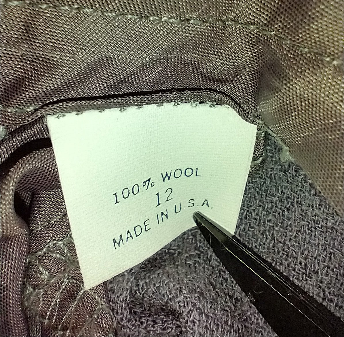 Muted Orchid Retro Wool Trousers By Tahari - Image 3